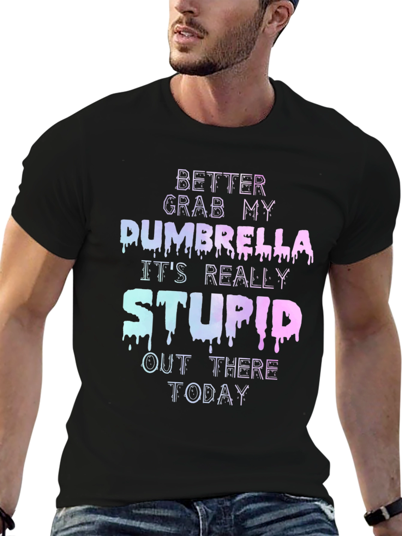 Dumbrella Graphic T-Shirt - Funny Slogan Tee