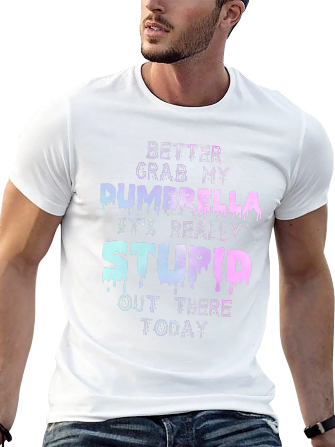 Dumbrella Graphic T-Shirt - Funny Slogan Tee