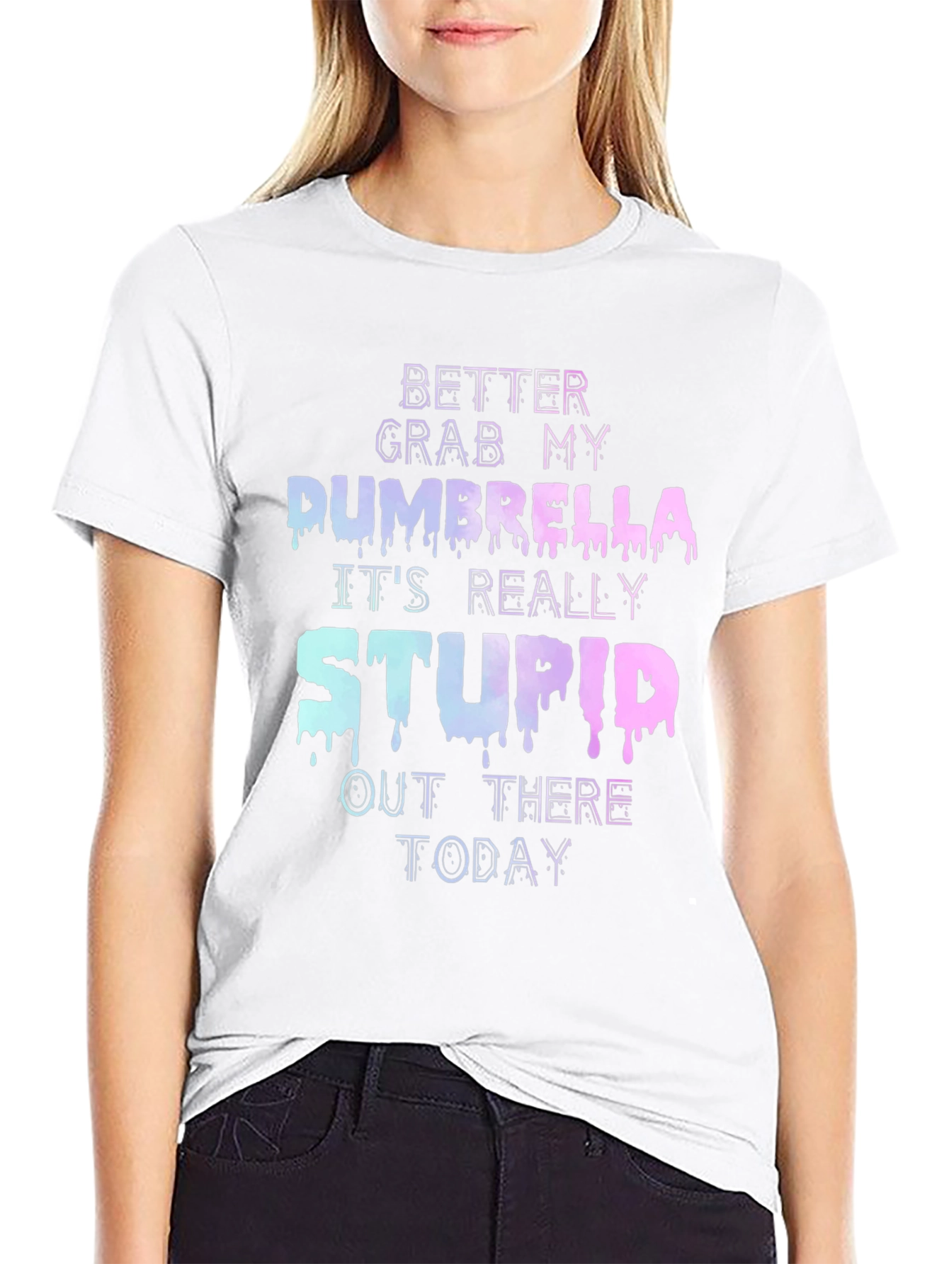 Dumbrella Graphic T-Shirt - Funny Slogan Tee