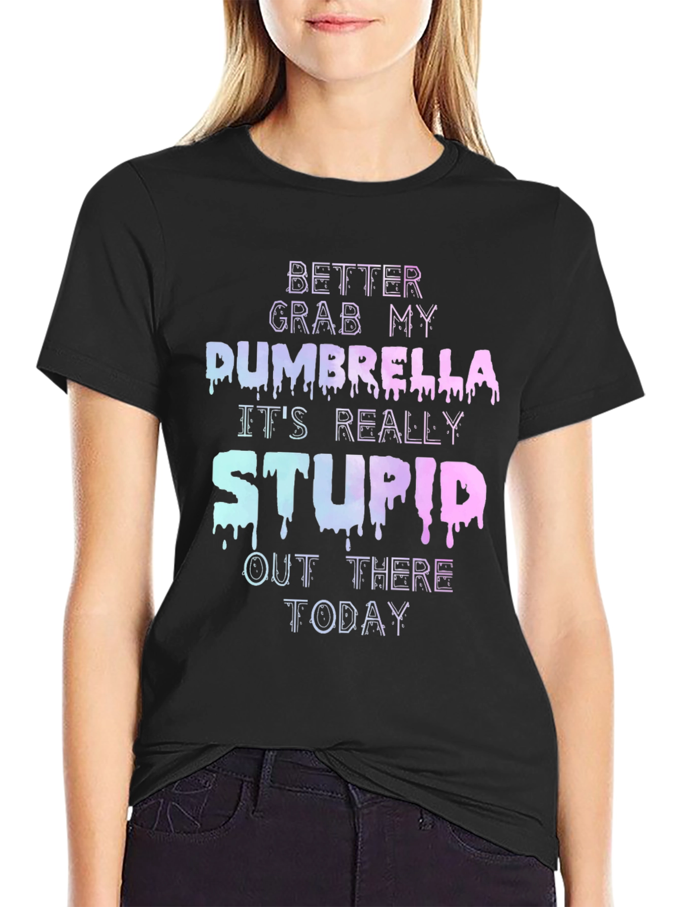 Dumbrella Graphic T-Shirt - Funny Slogan Tee