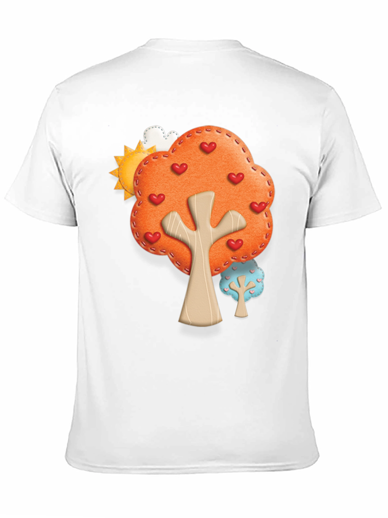 Heart Tree Graphic Tee - Black