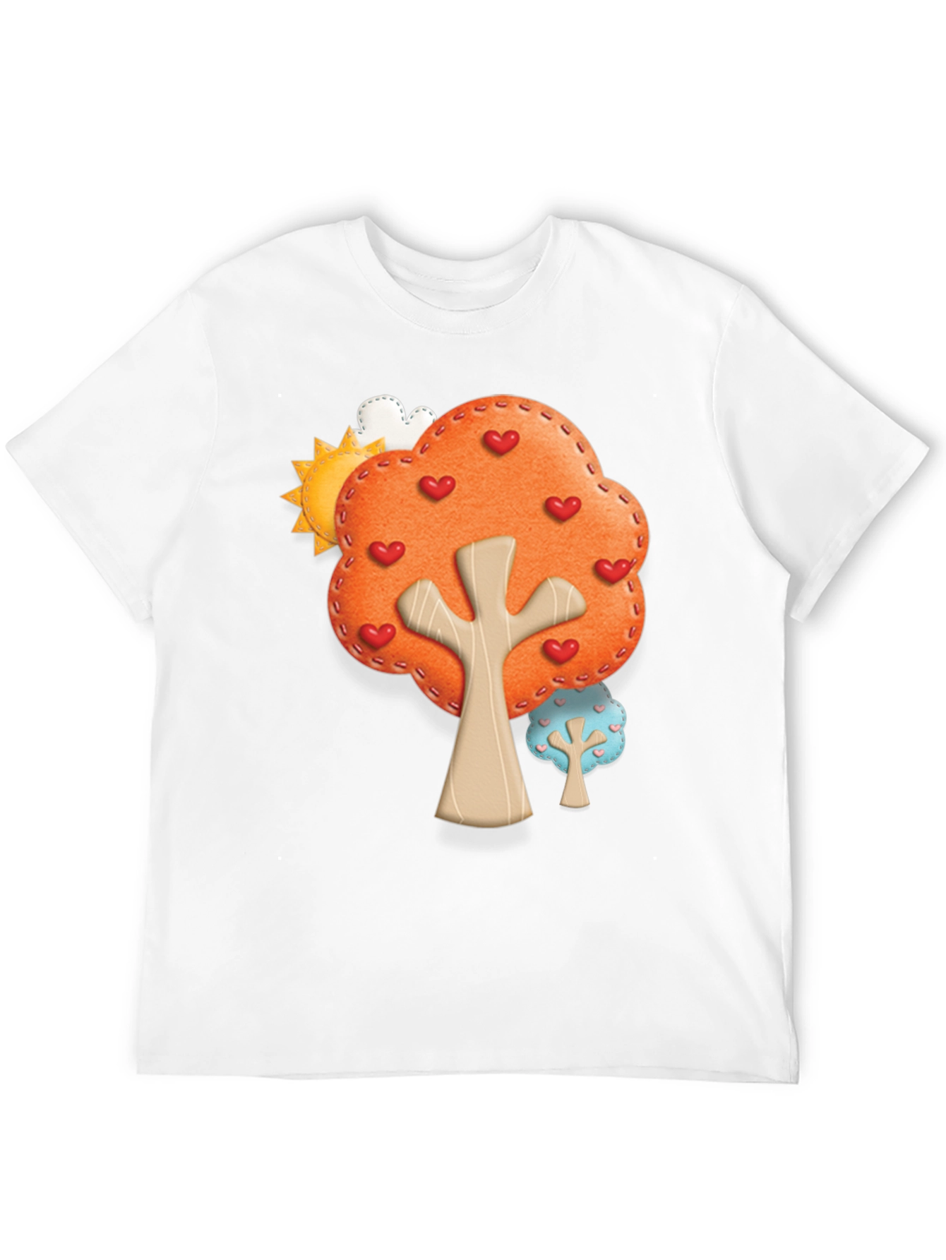 Heart Tree Graphic Tee - Black