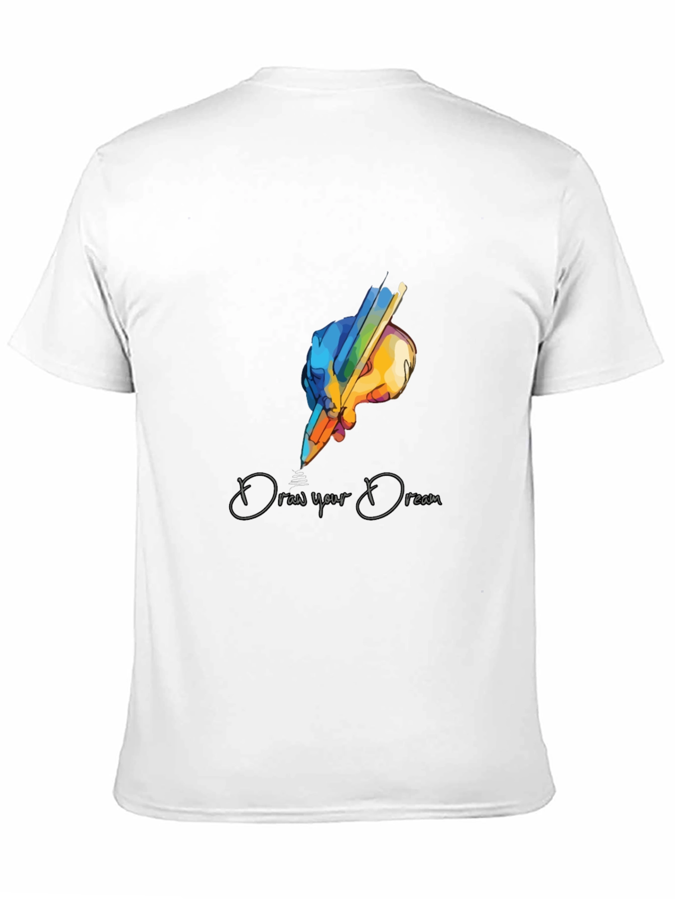 Draw Your Dream Graphic T-Shirt - Artistic Design