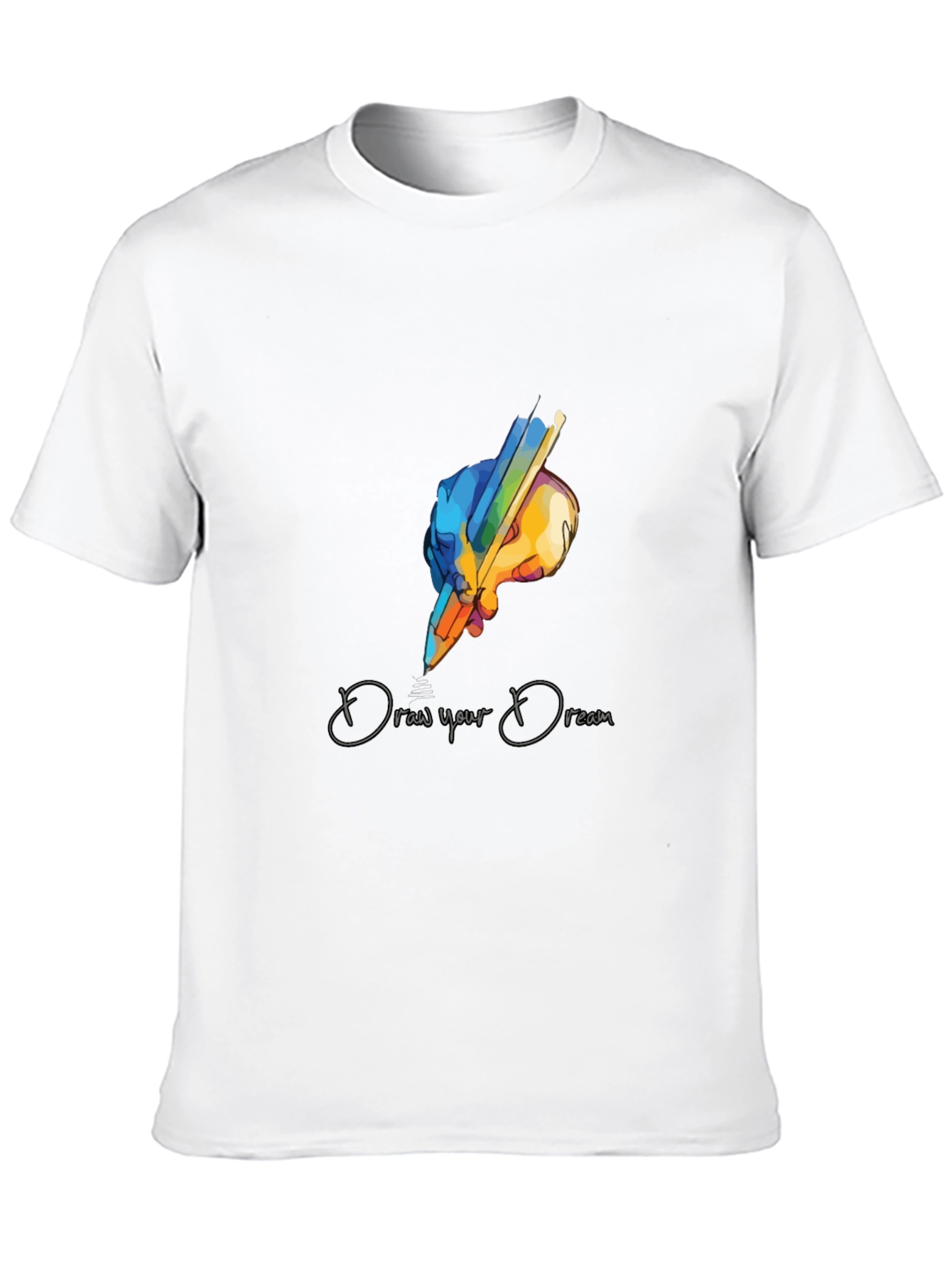 Draw Your Dream Graphic T-Shirt - Artistic Design