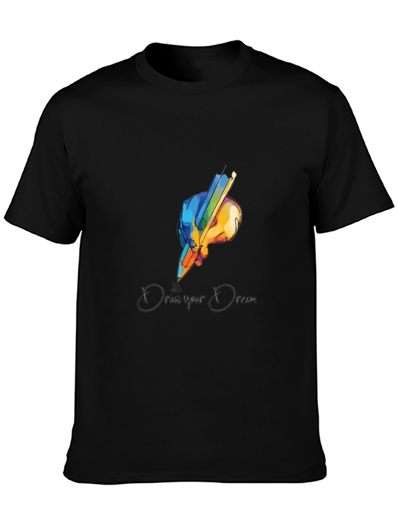 Draw Your Dream Graphic T-Shirt - Artistic Design