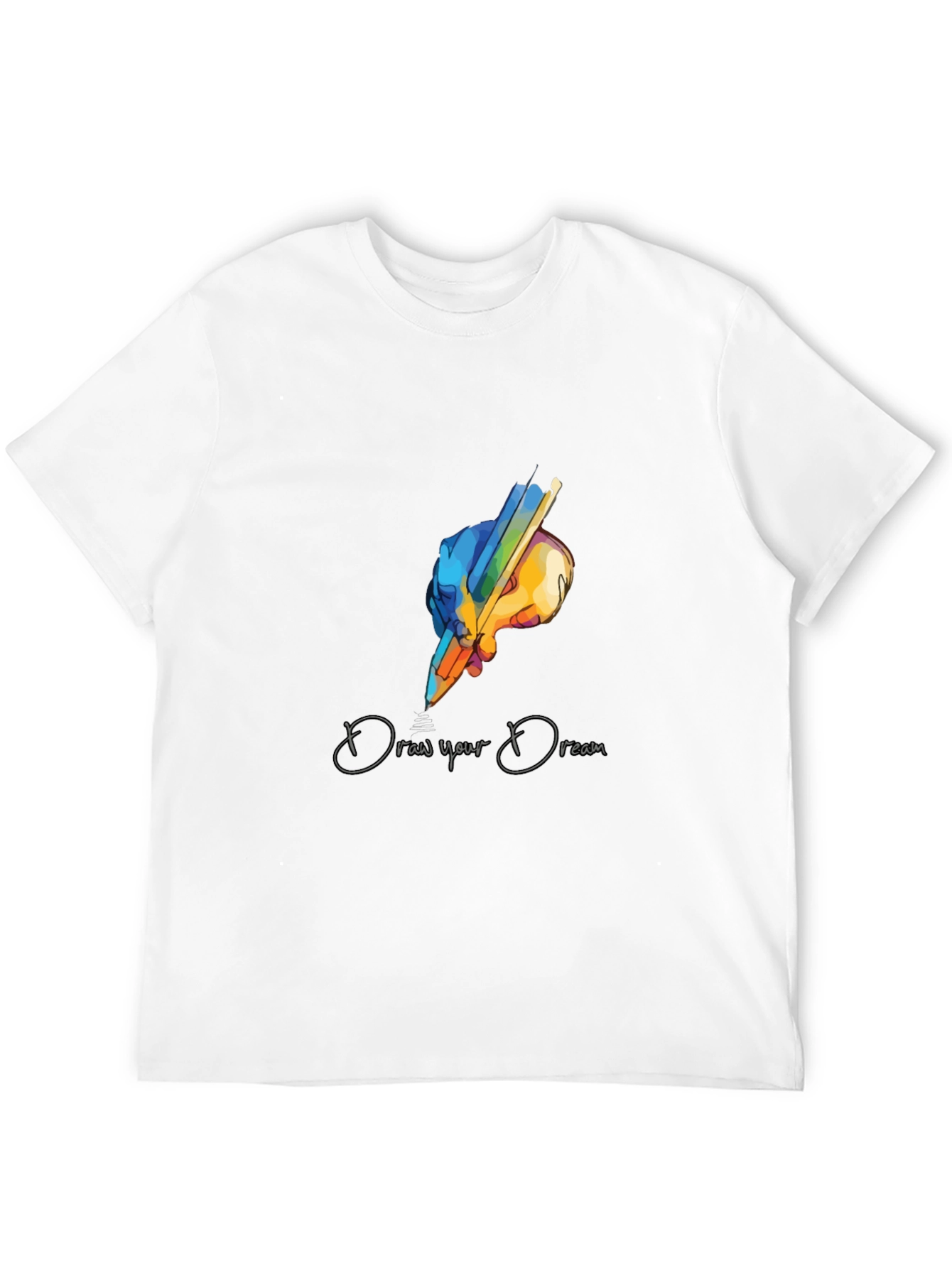 Draw Your Dream Graphic T-Shirt - Artistic Design