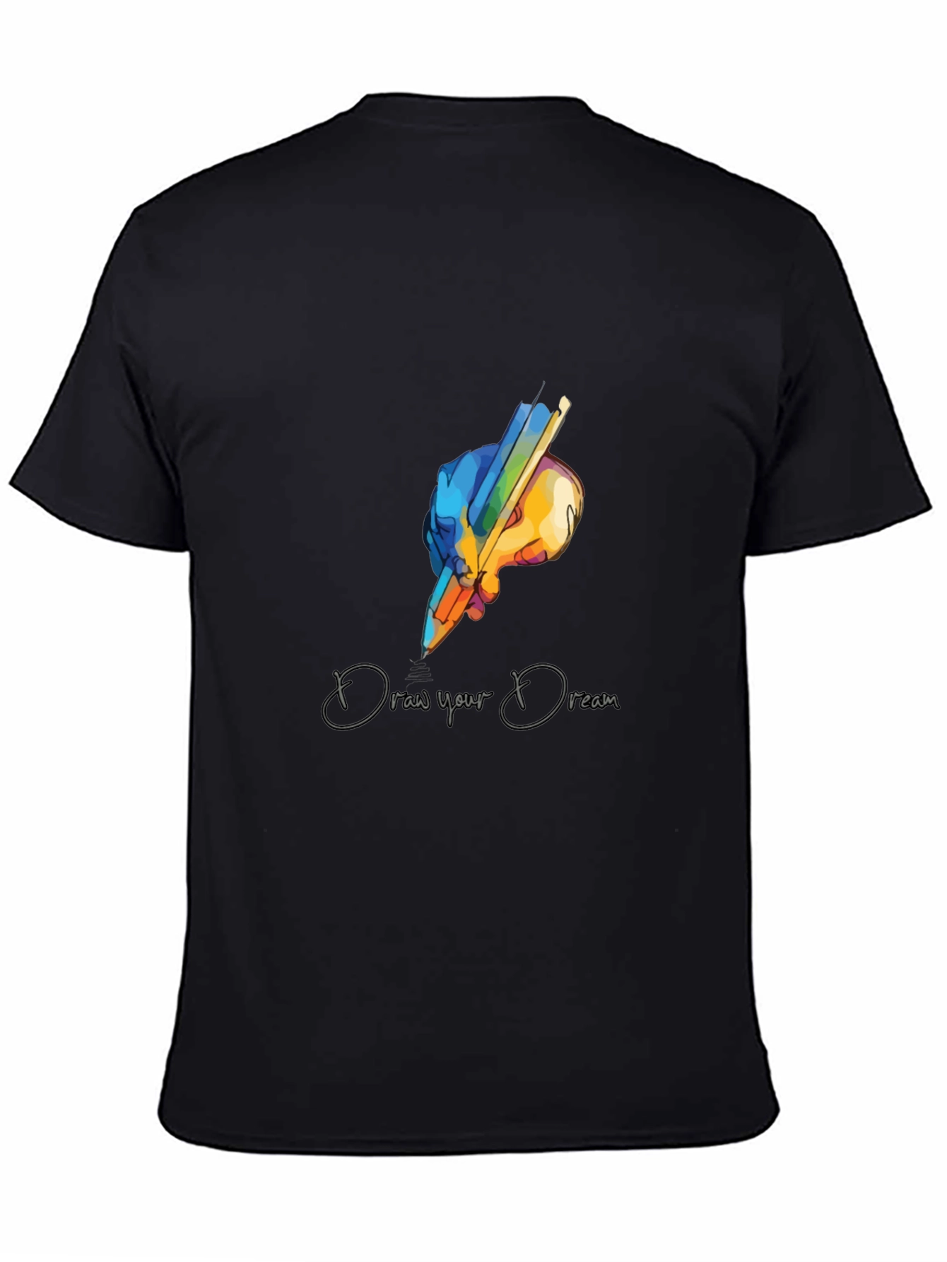 Draw Your Dream Graphic T-Shirt - Artistic Design