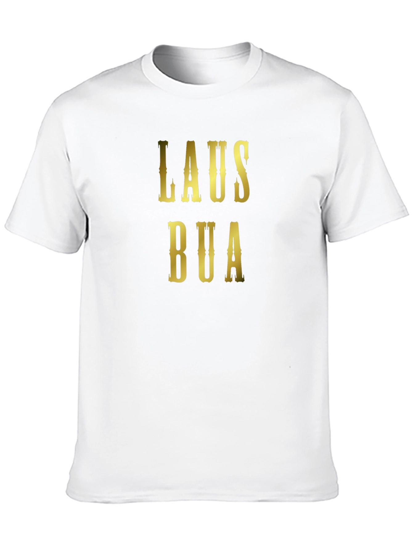 Lausbua T-Shirt - Black Cotton Blend Tee