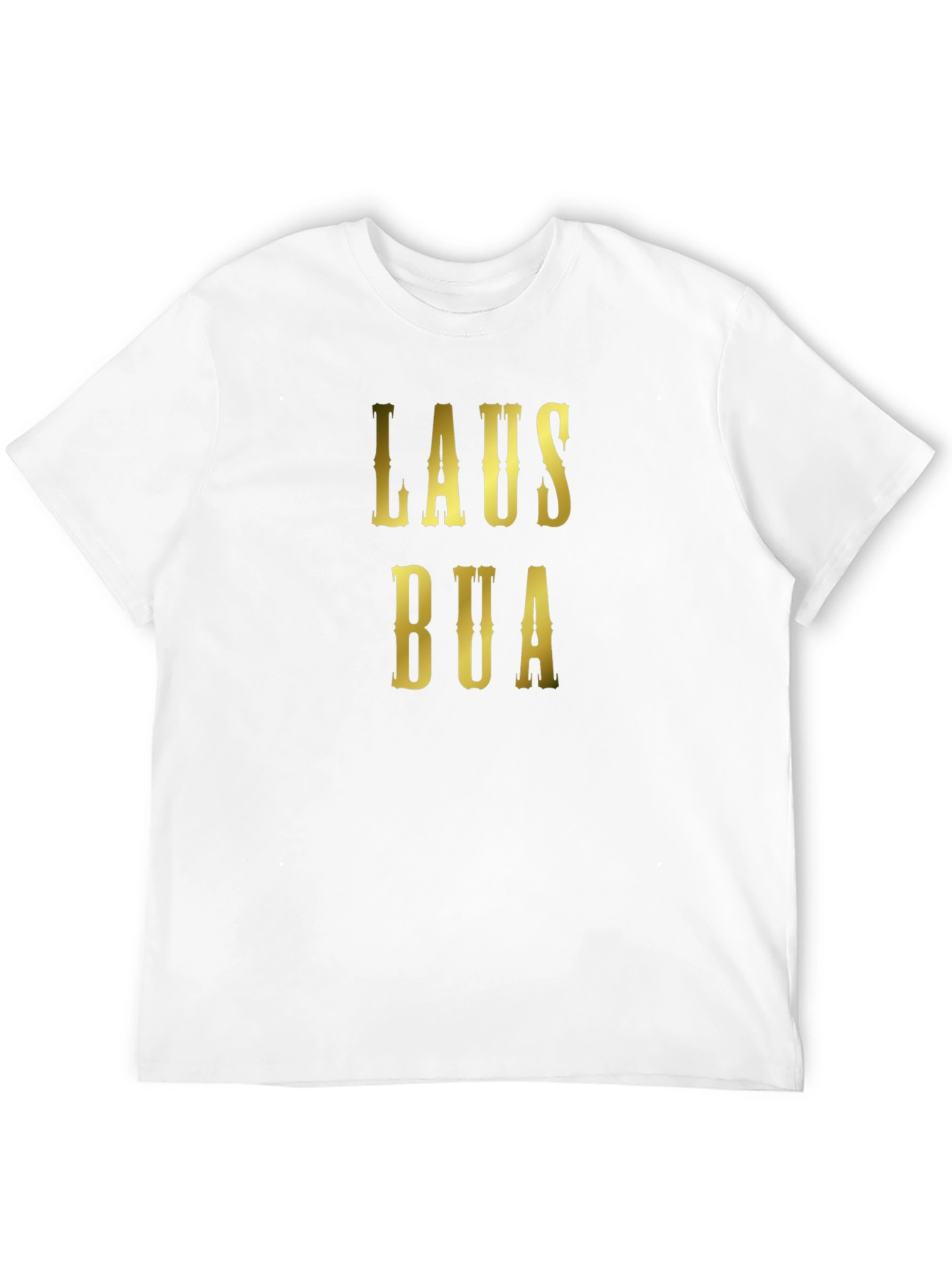 Lausbua T-Shirt - Black Cotton Blend Tee
