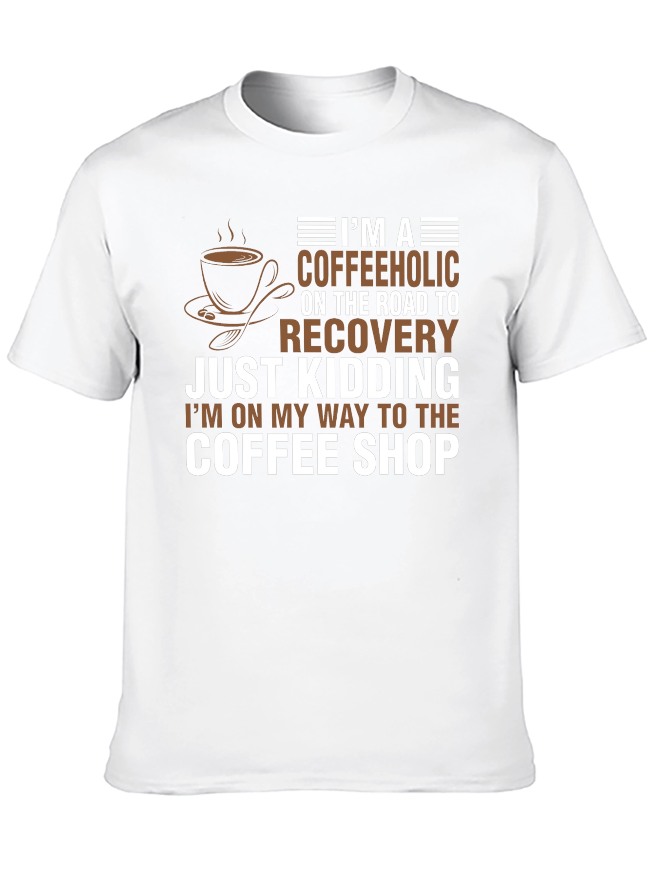 Coffeeholic Humor T-Shirt