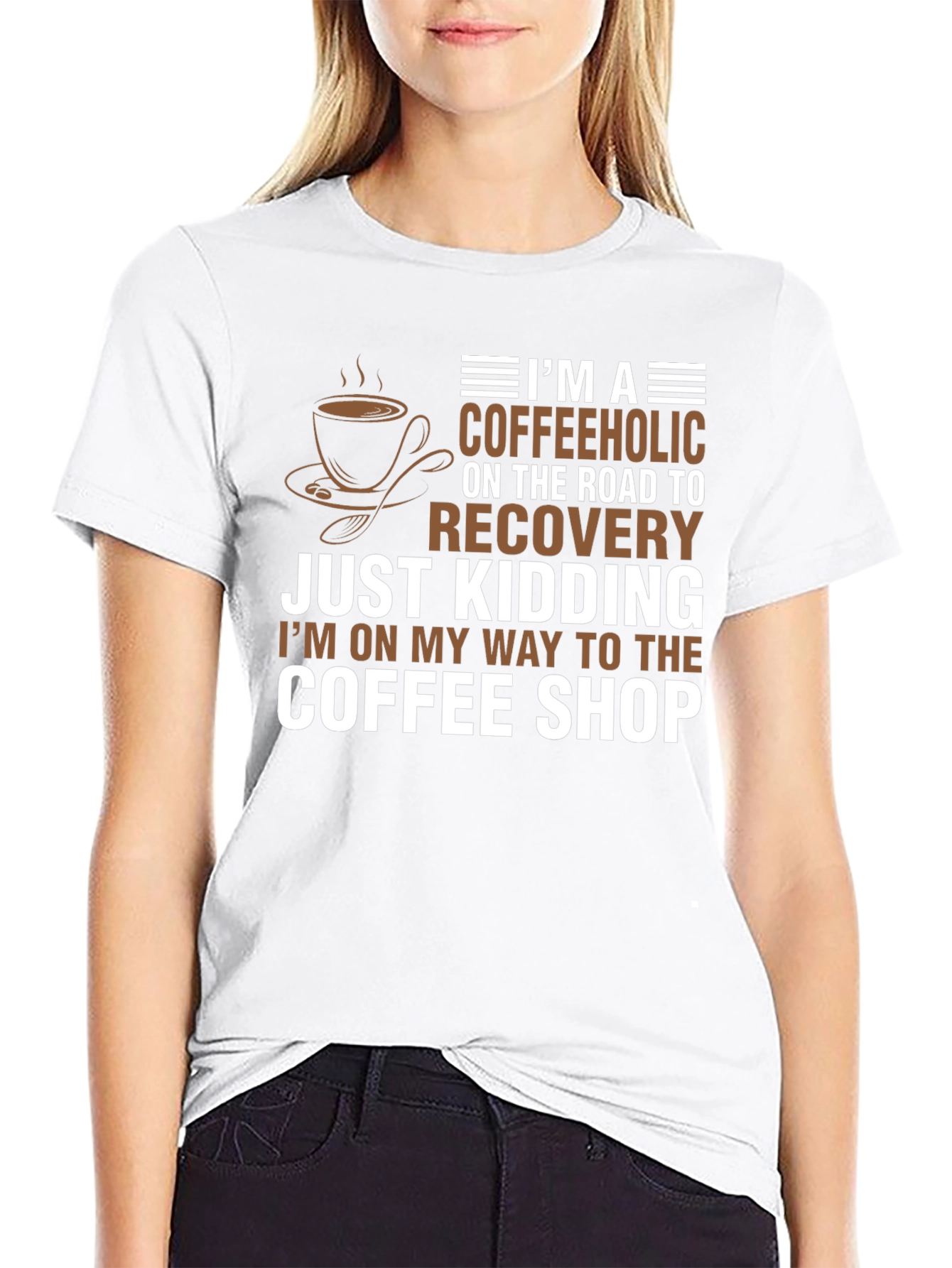 Coffeeholic Humor T-Shirt