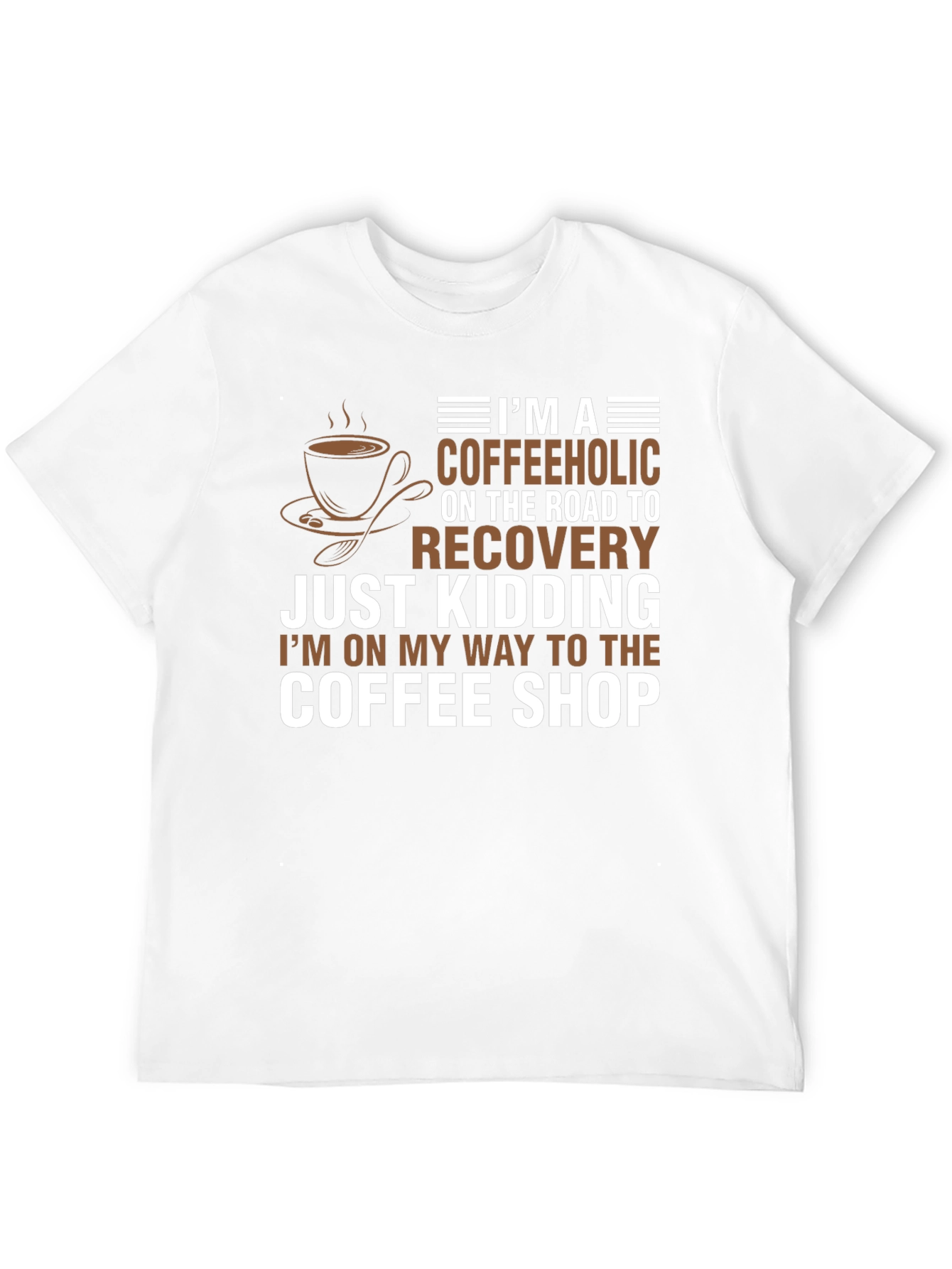 Coffeeholic Humor T-Shirt