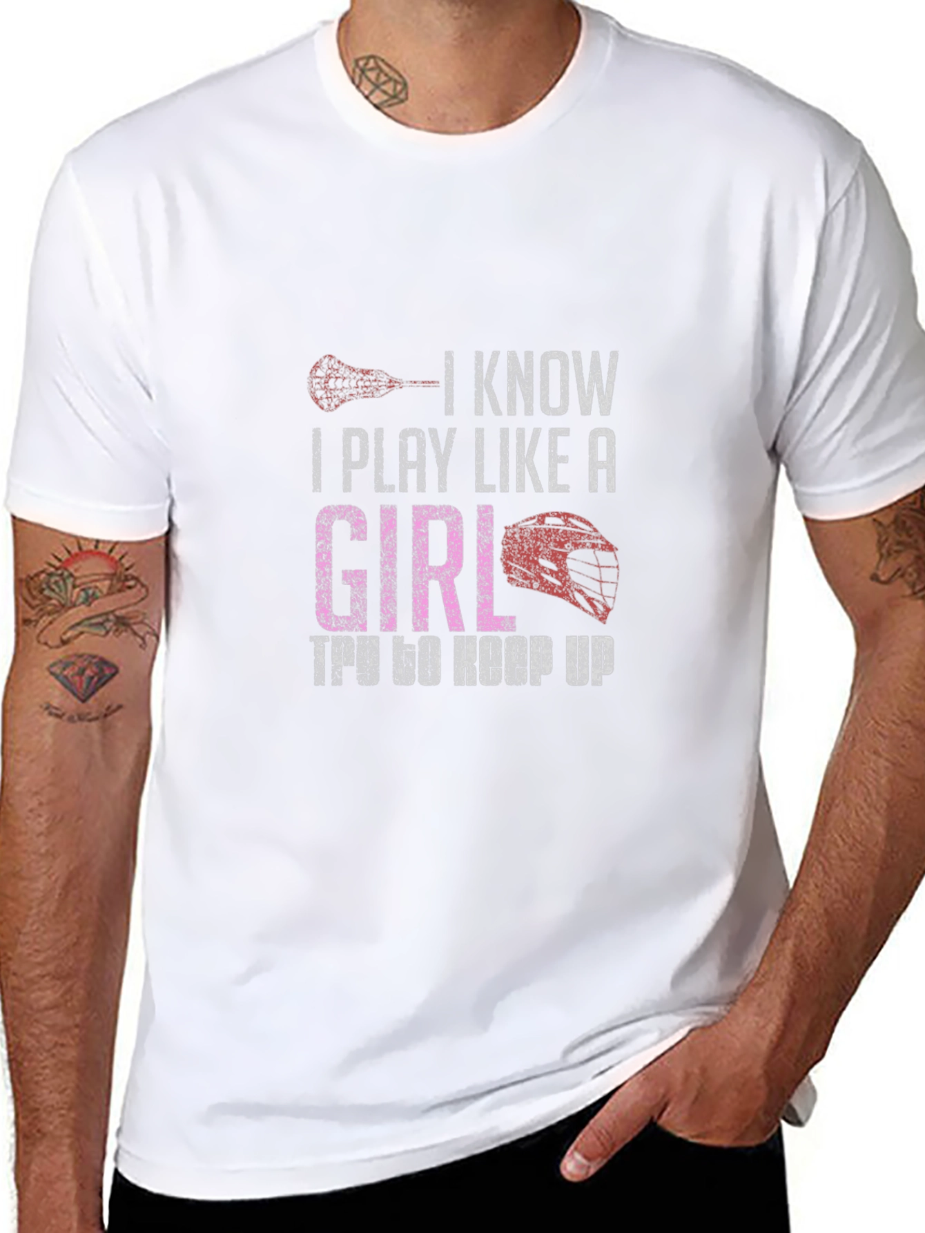 I Know I Play Like A Girl T-Shirt