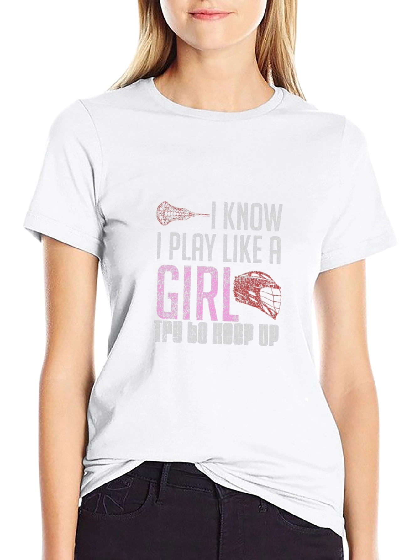 I Know I Play Like A Girl T-Shirt