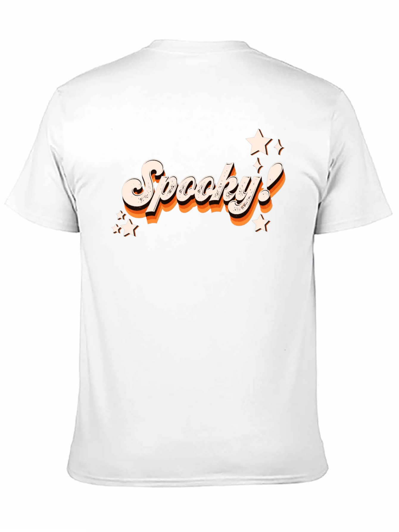 Retro Spooky! Black Graphic Tee