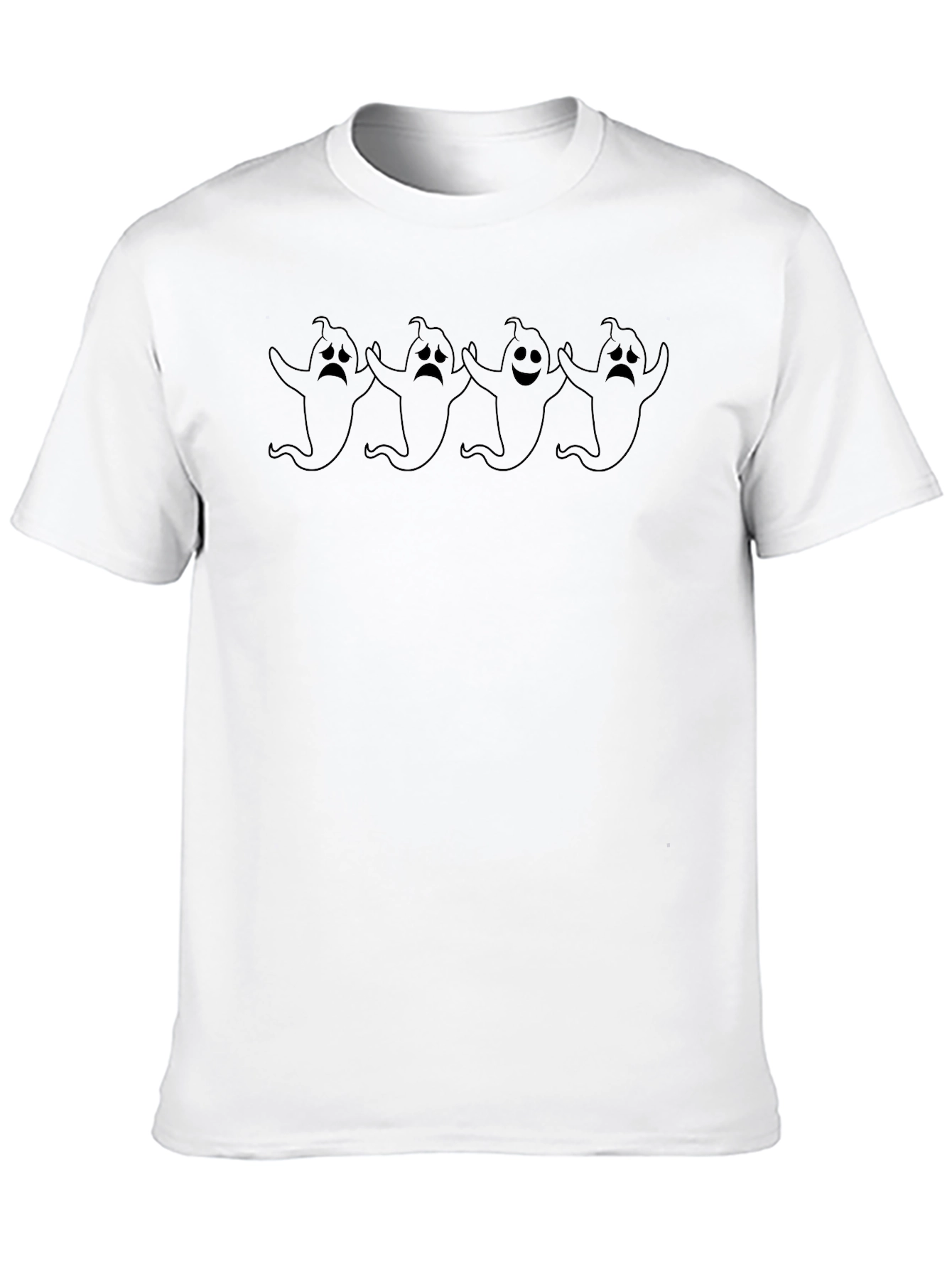 Spooky Ghost T-Shirt - Halloween Tee