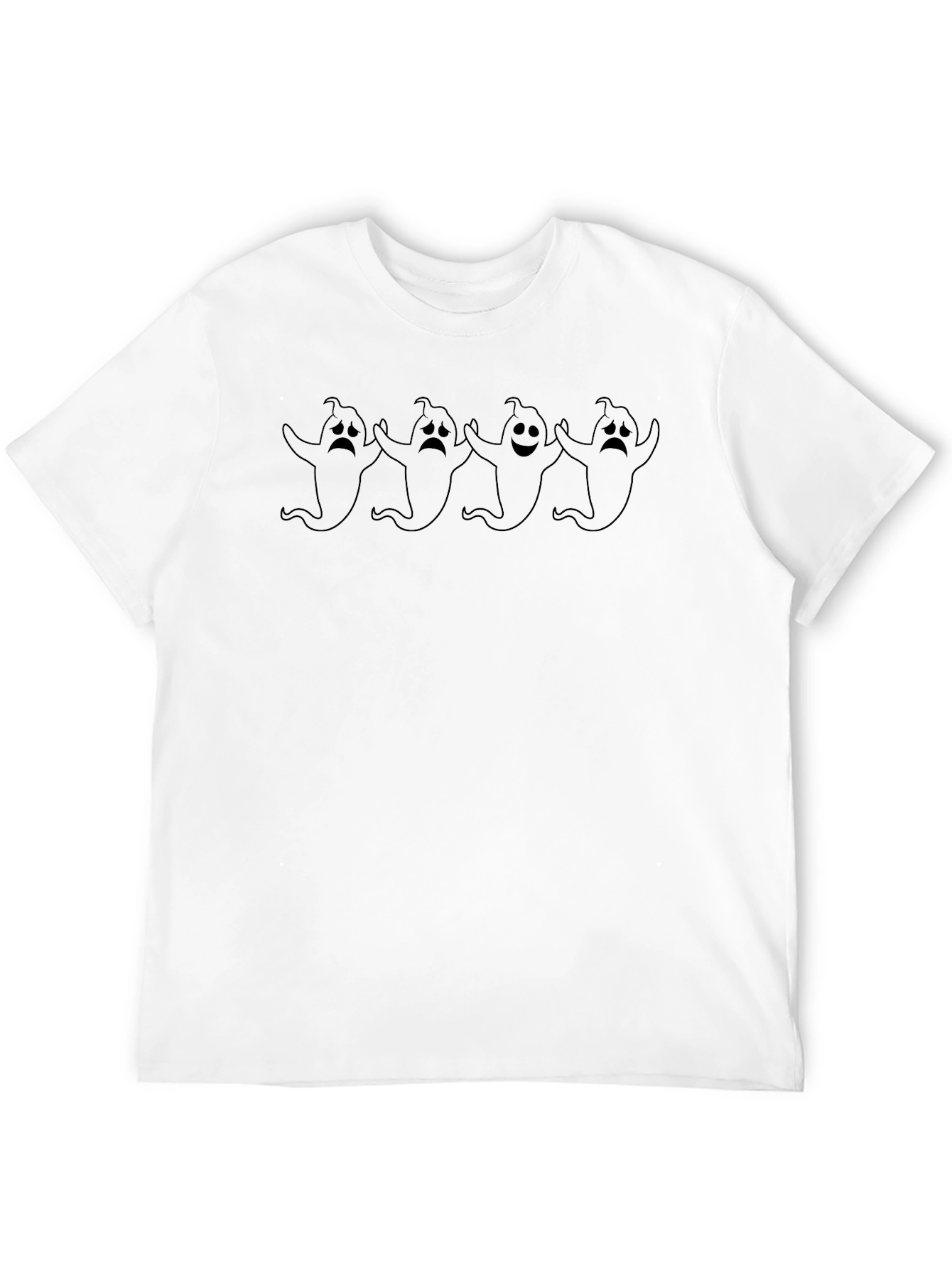 Spooky Ghost T-Shirt - Halloween Tee