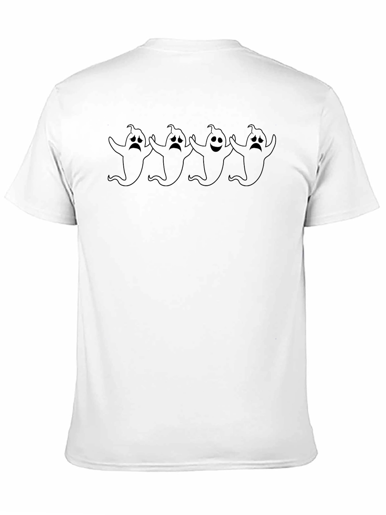 Spooky Ghost T-Shirt - Halloween Tee