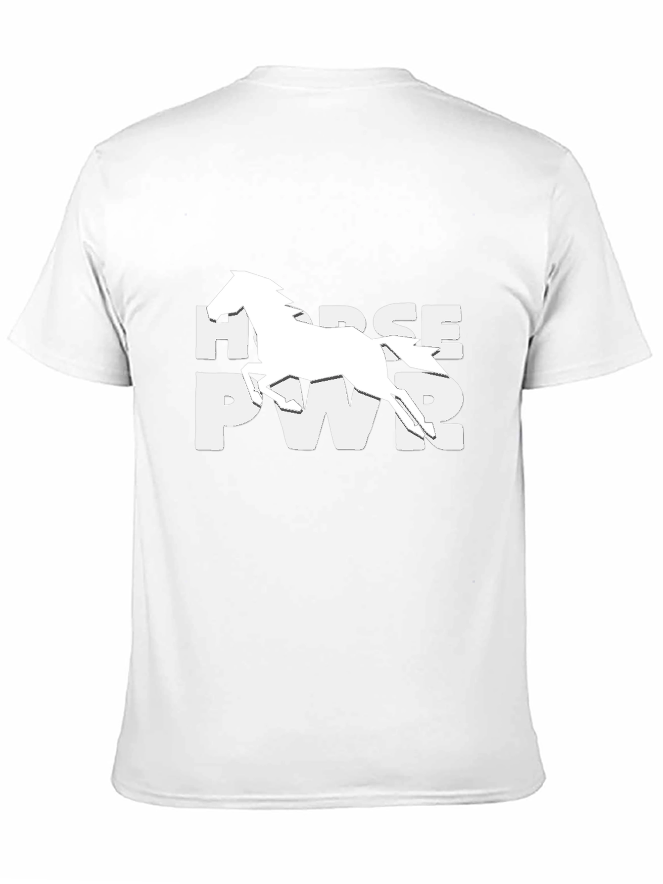 Horse Power Black T-Shirt