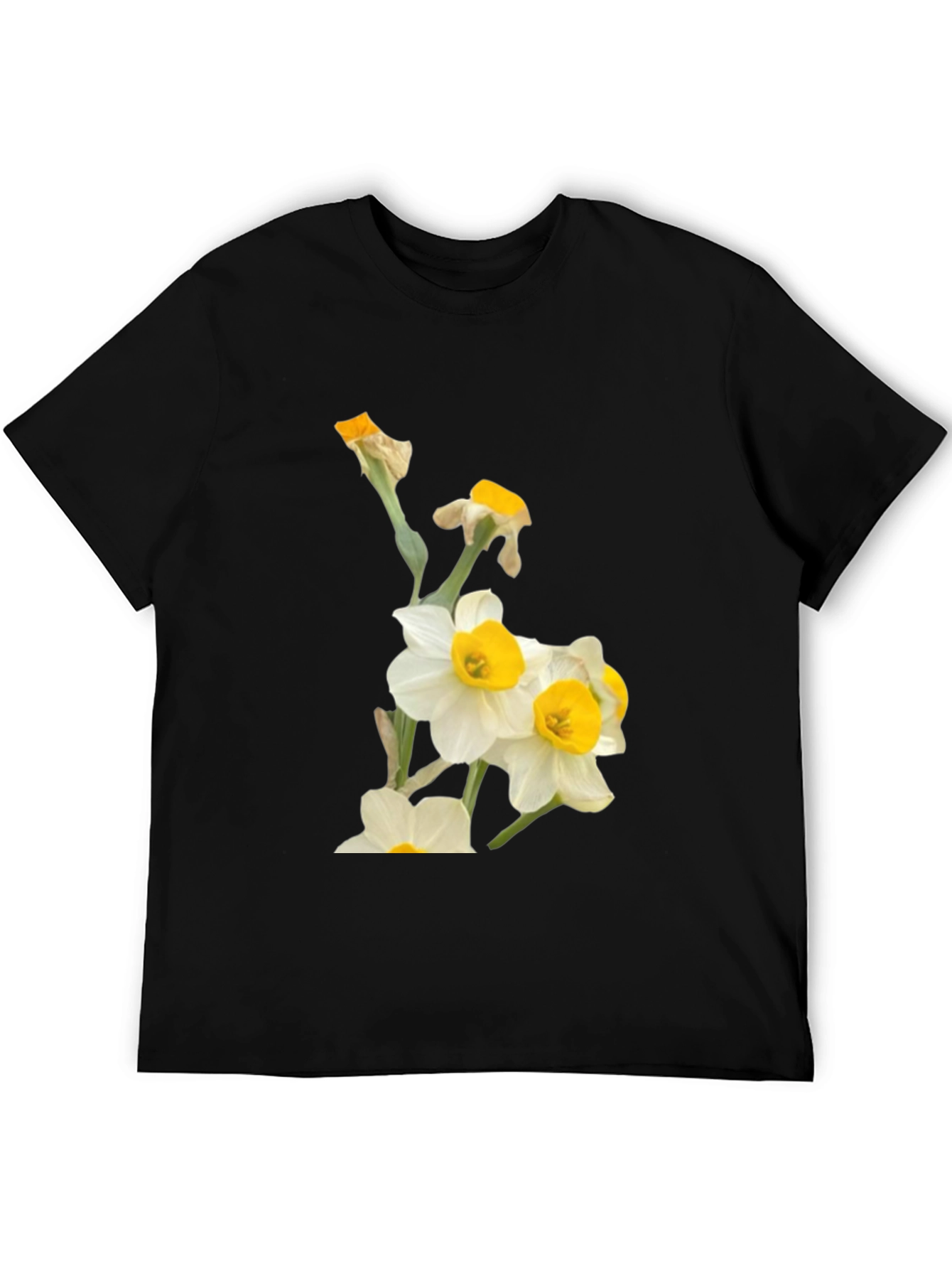 Floral Daffodil Graphic T-Shirt