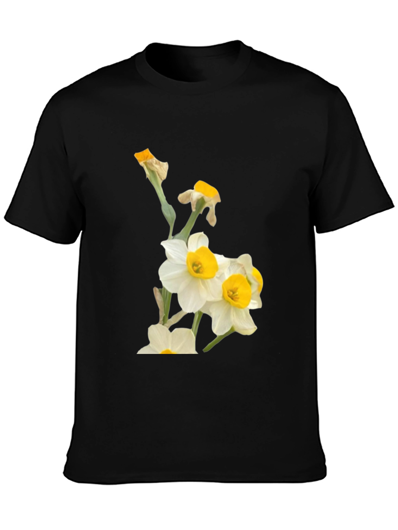 Floral Daffodil Graphic T-Shirt