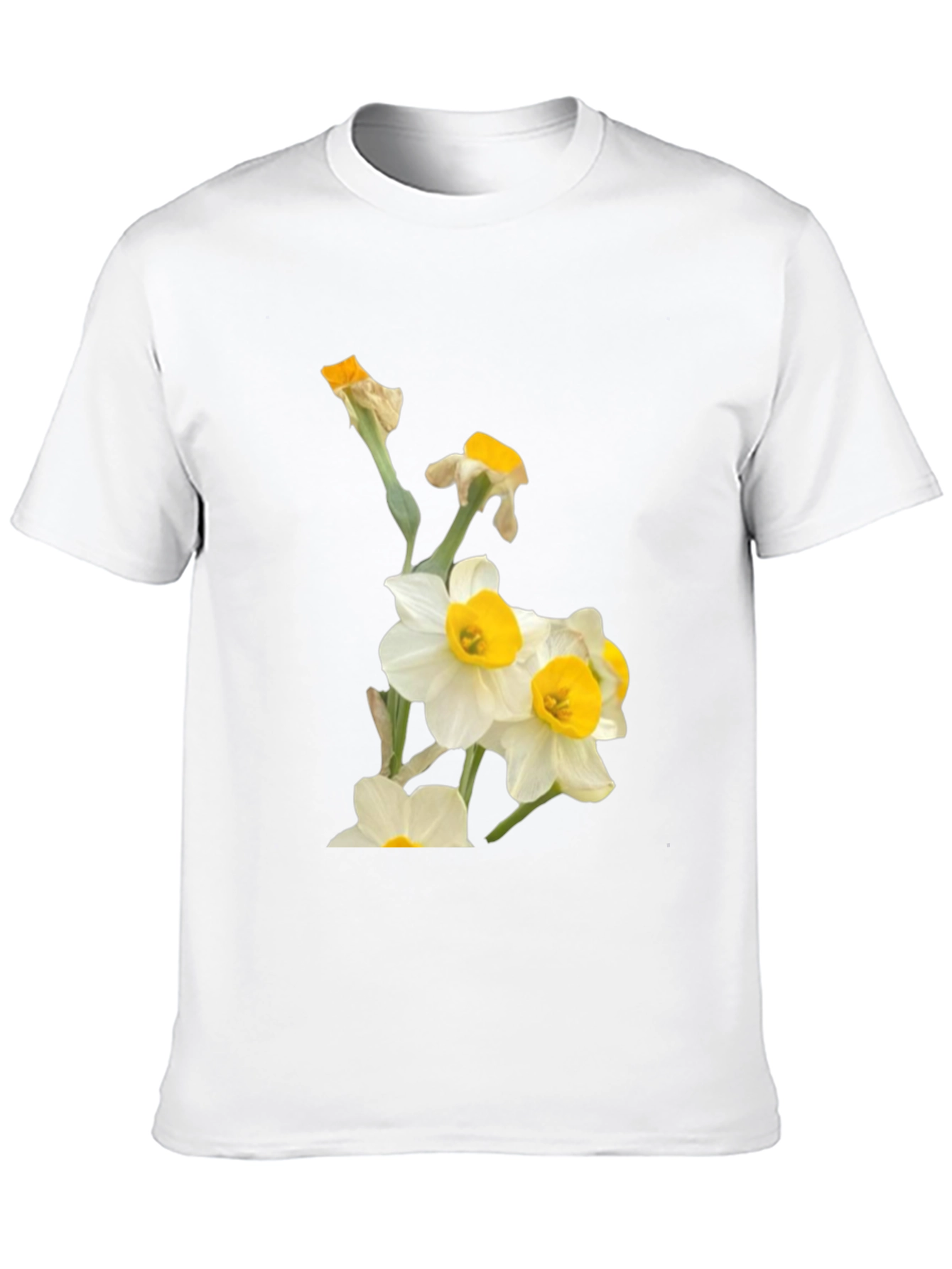 Floral Daffodil Graphic T-Shirt