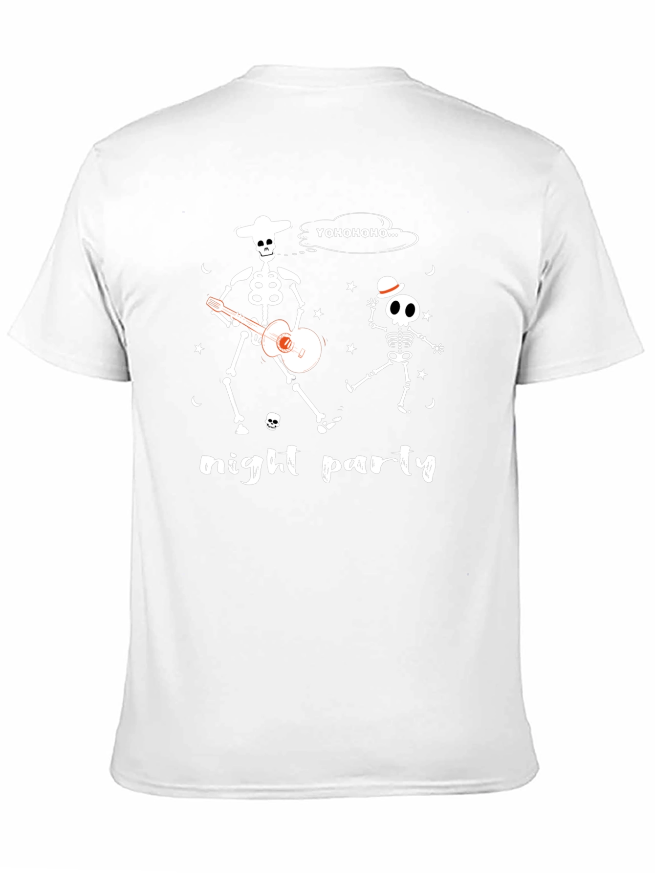 Night Party Skeleton Guitarist T-Shirt