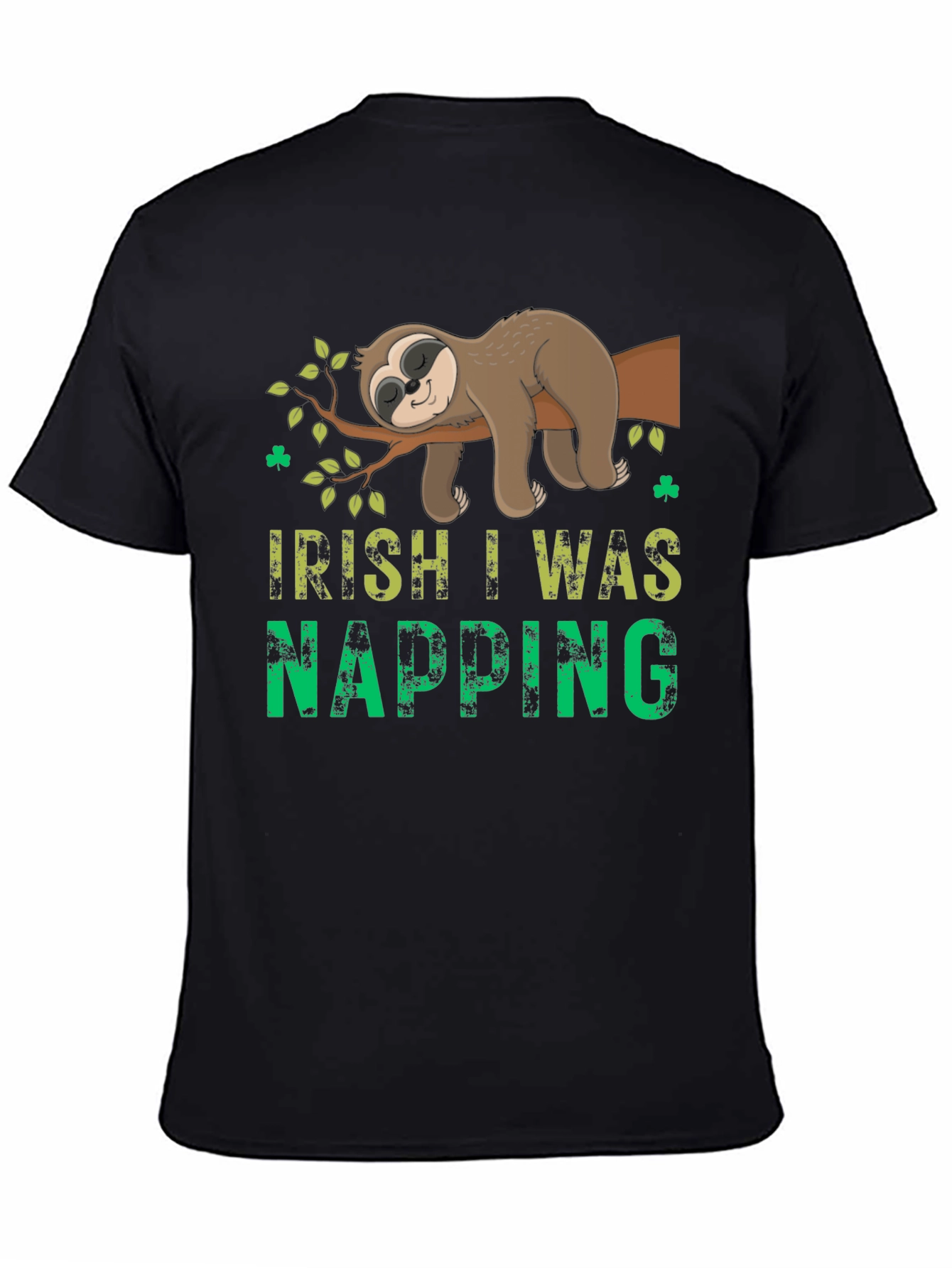 Irish I Was Napping Sloth Tee