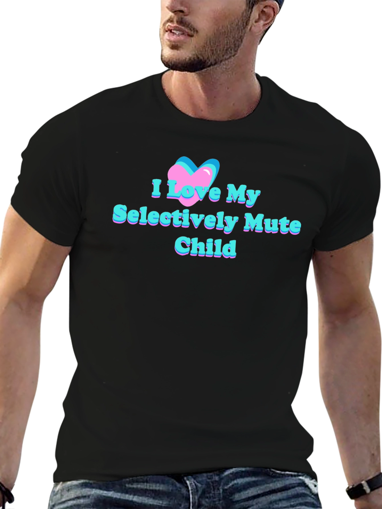 I Love My Selectively Mute Child Tee