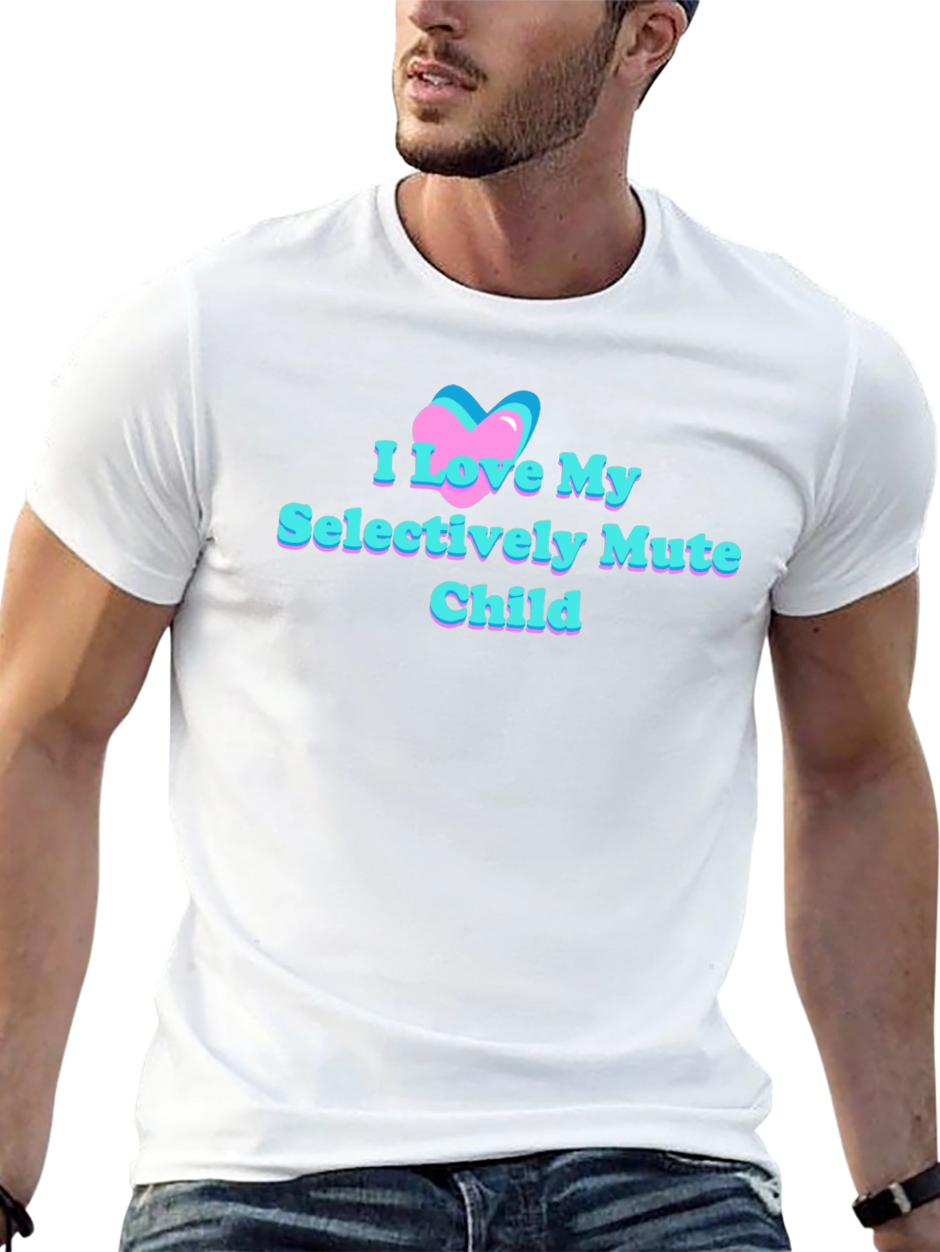 I Love My Selectively Mute Child Tee