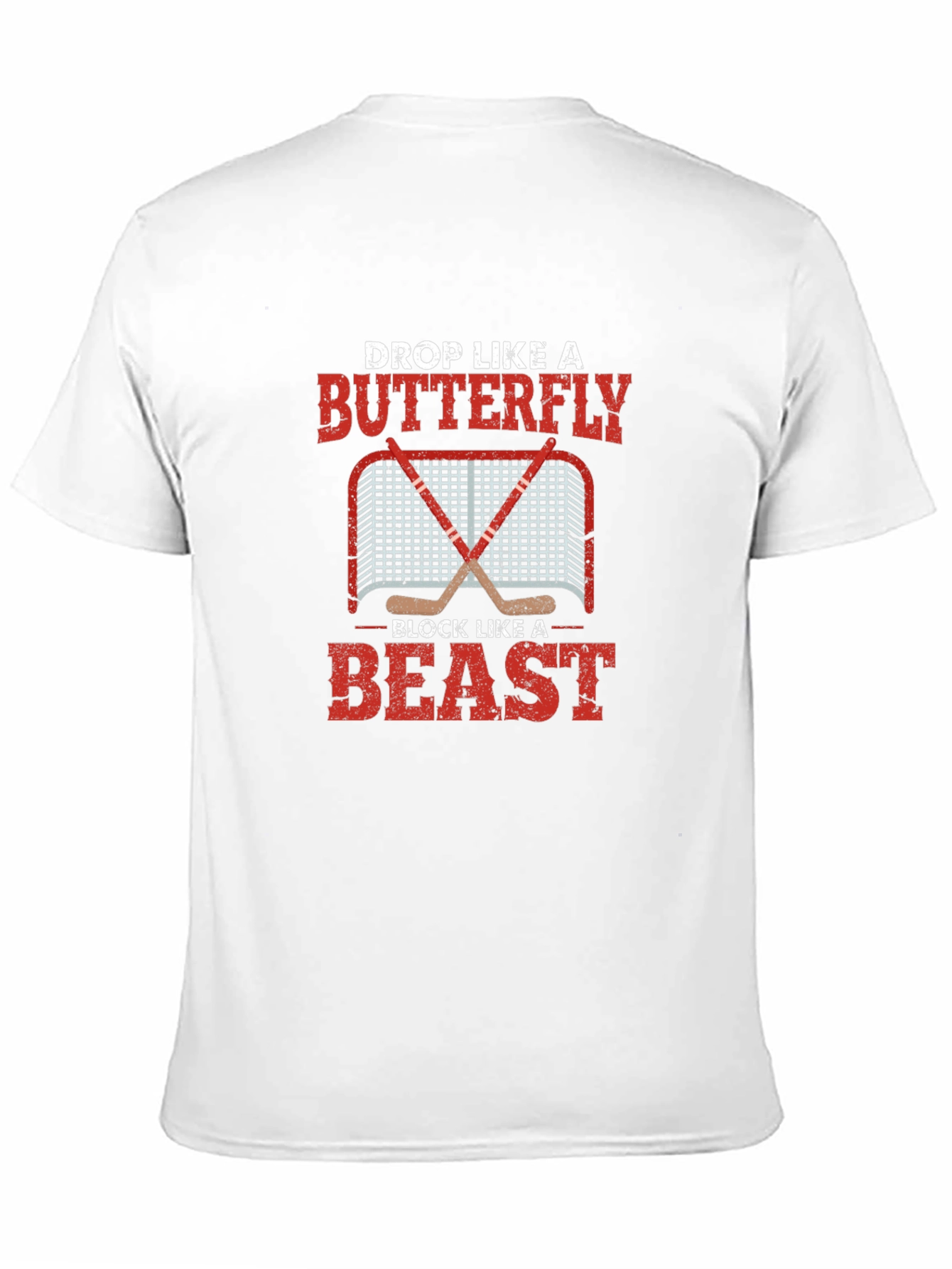 Hockey Goalie Butterfly Beast T-Shirt