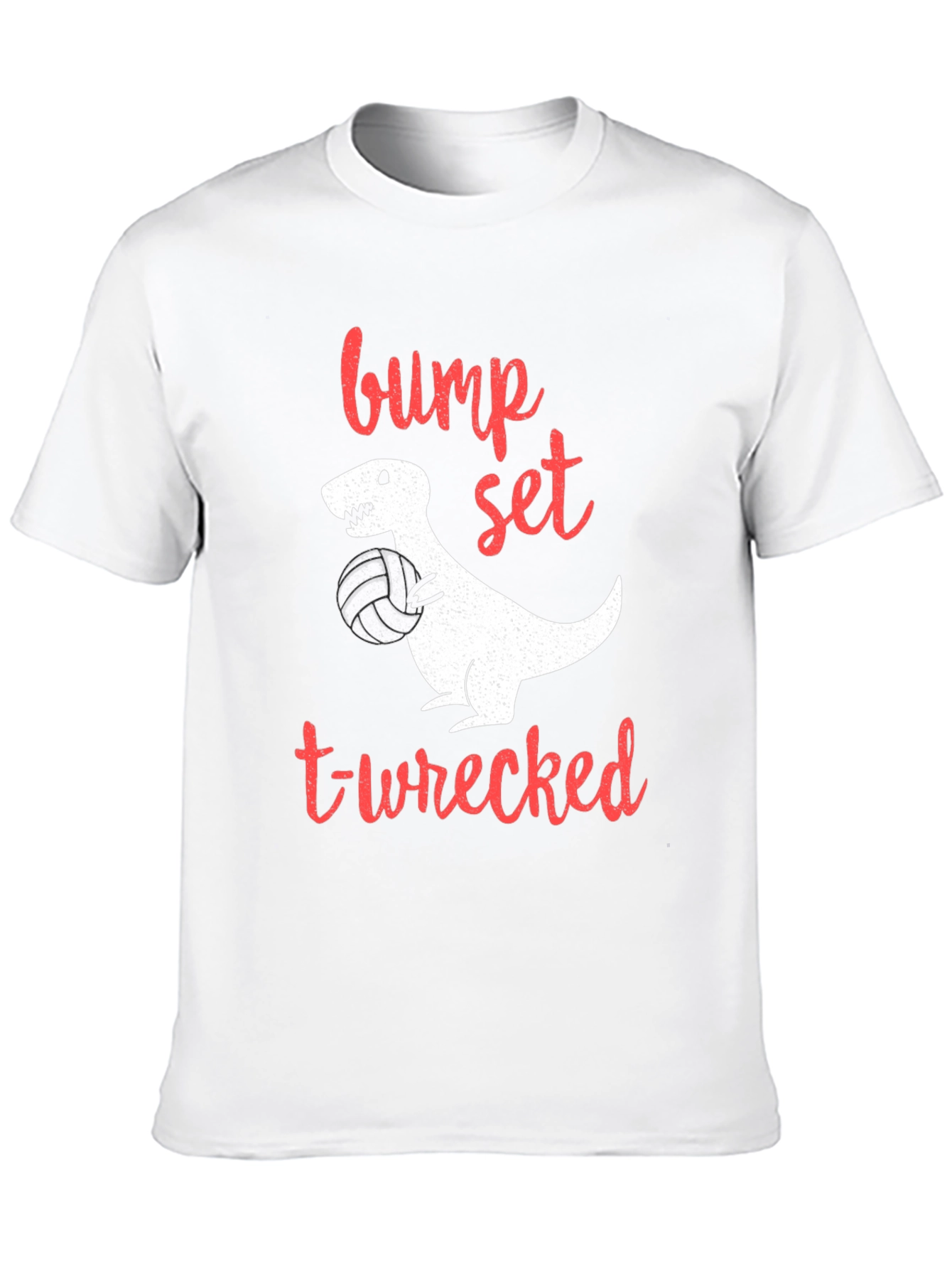 Bump Set T-Wrecked Volleyball T-Shirt