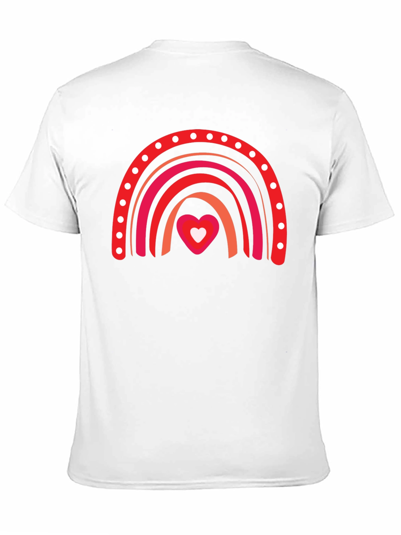 Love Rainbow Black T-Shirt