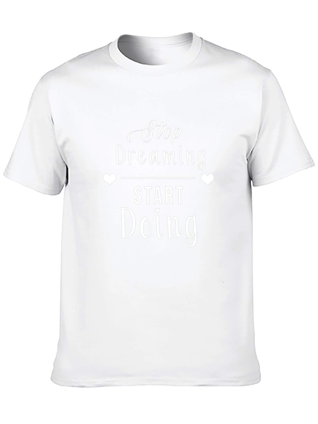 Stop Dreaming Start Doing Black T-Shirt