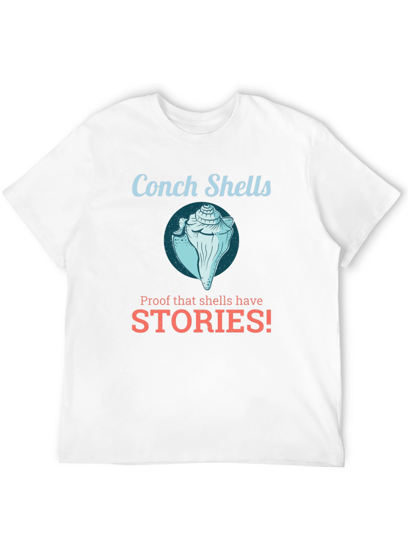 Conch Shells Graphic T-Shirt - Stories!