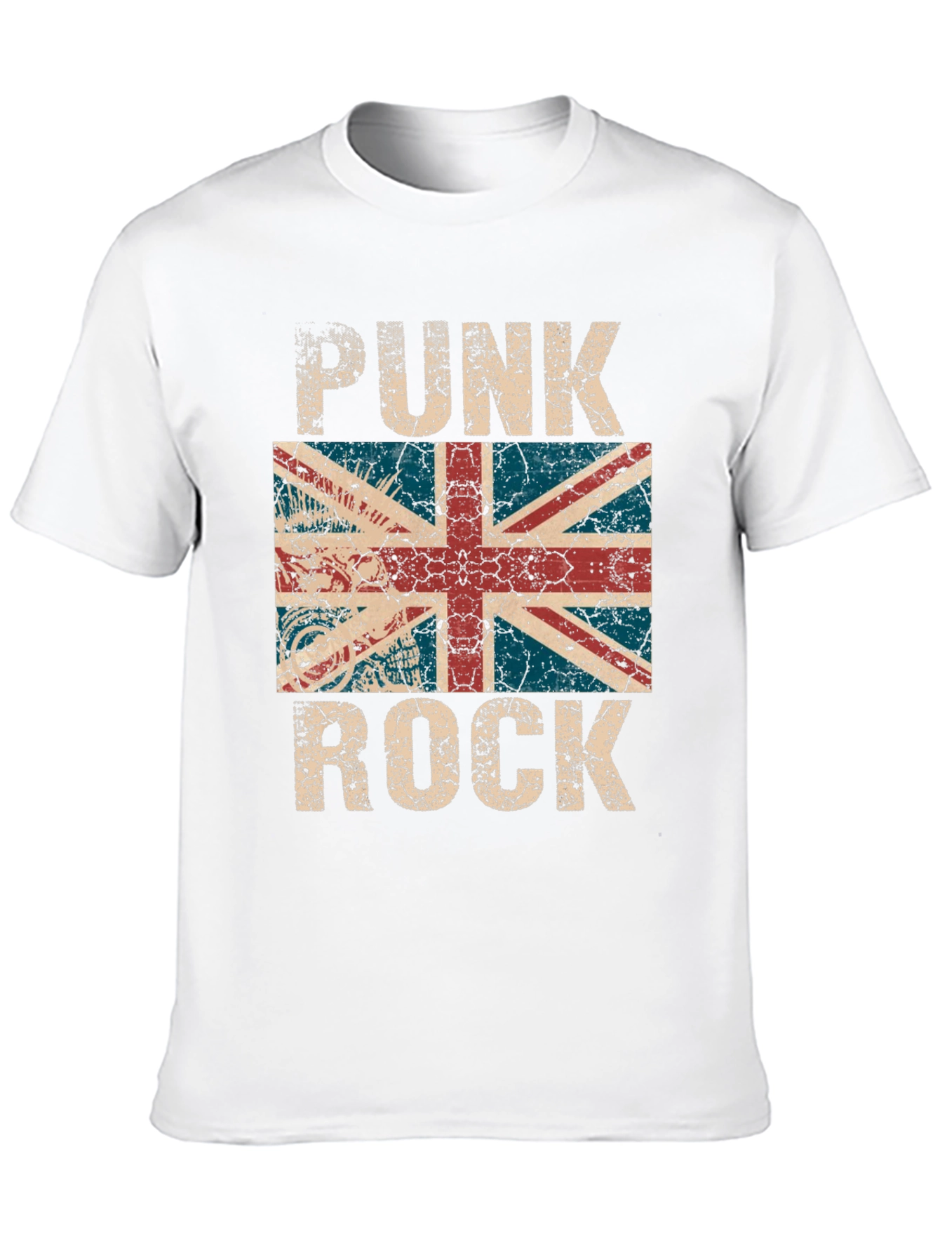Punk Rock Union Jack Graphic Tee