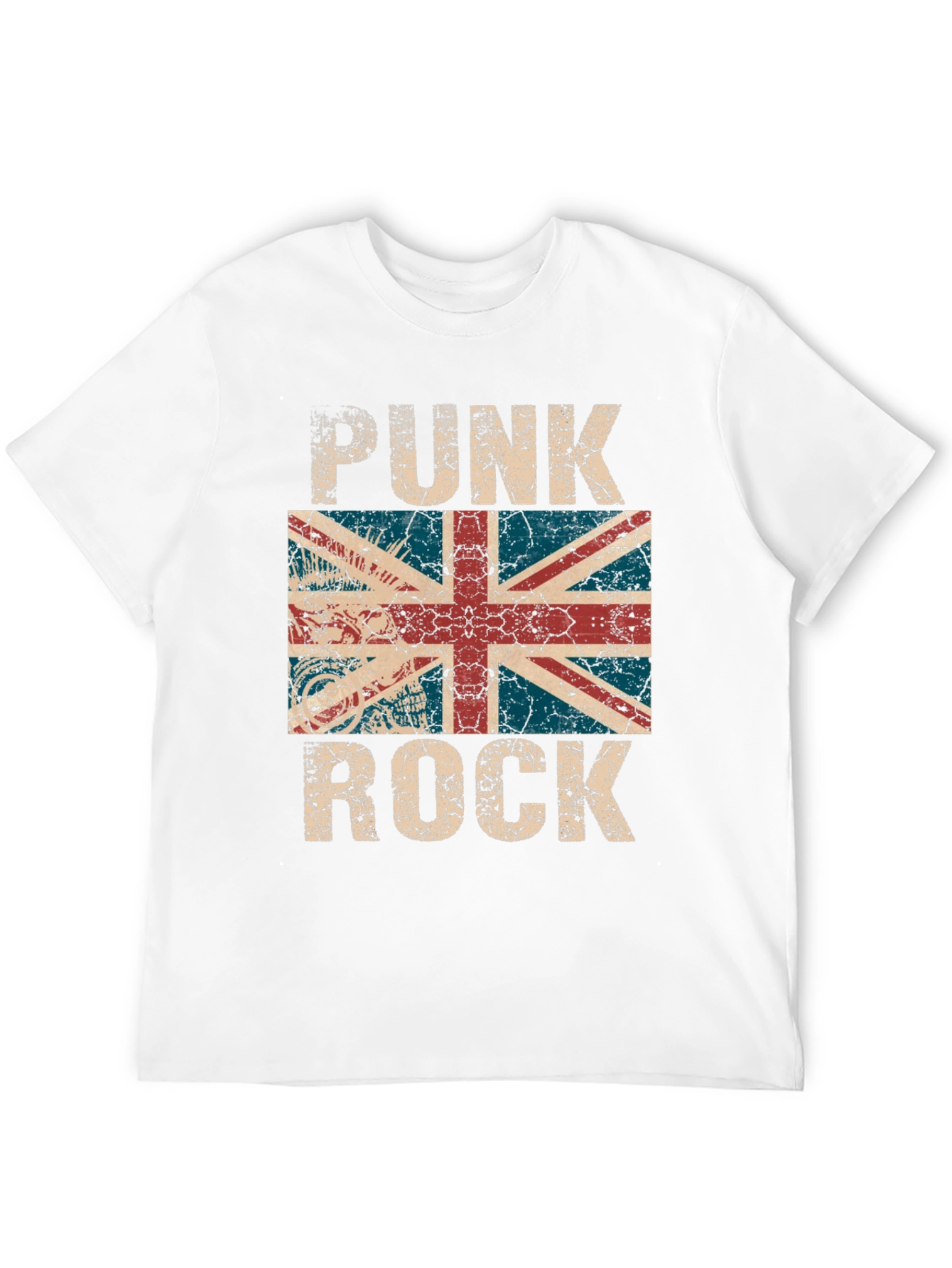 Punk Rock Union Jack Graphic Tee