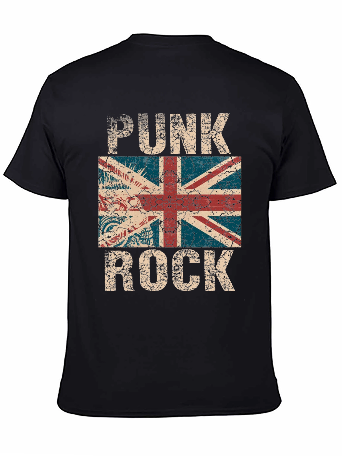 Punk Rock Union Jack Graphic Tee