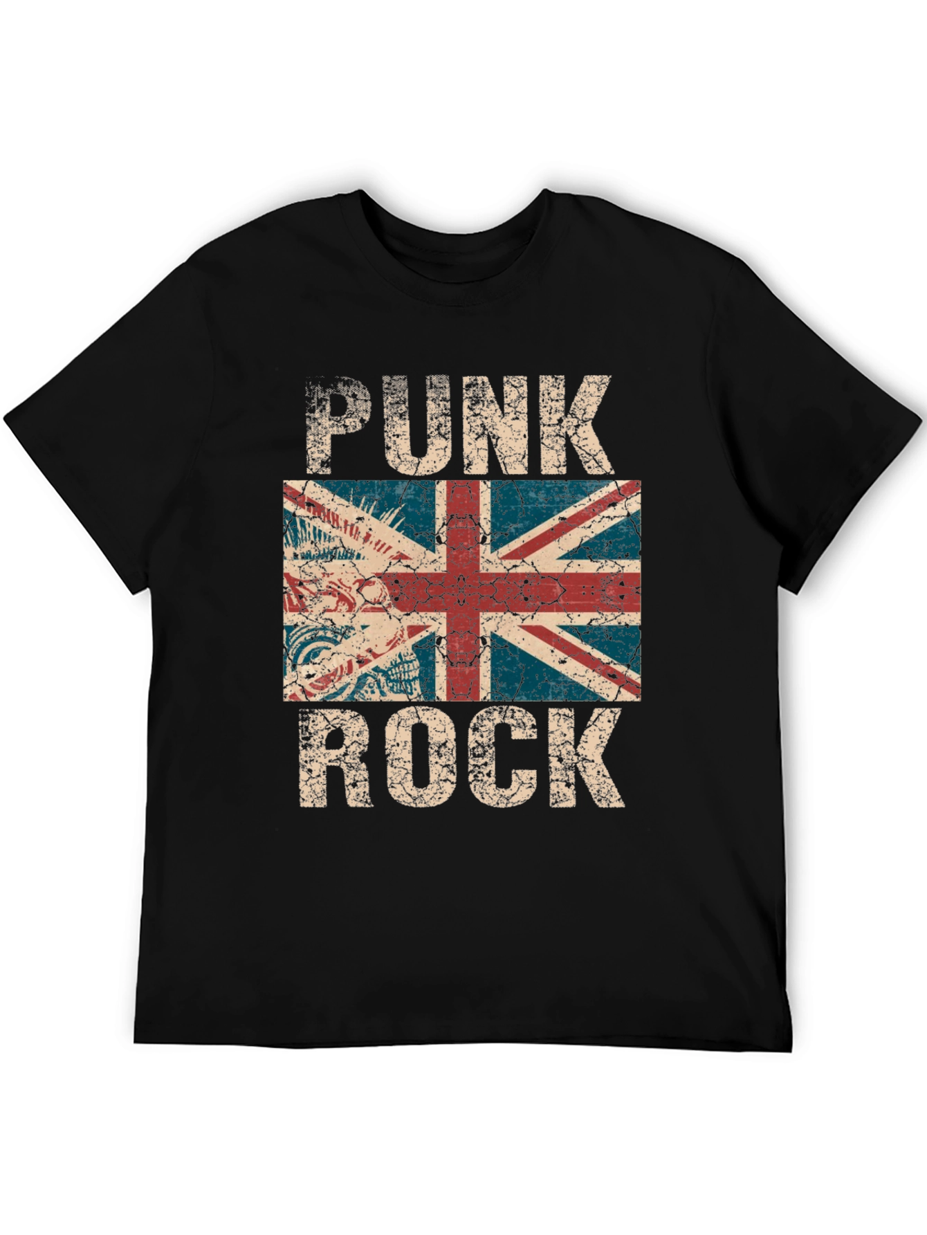 Punk Rock Union Jack Graphic Tee