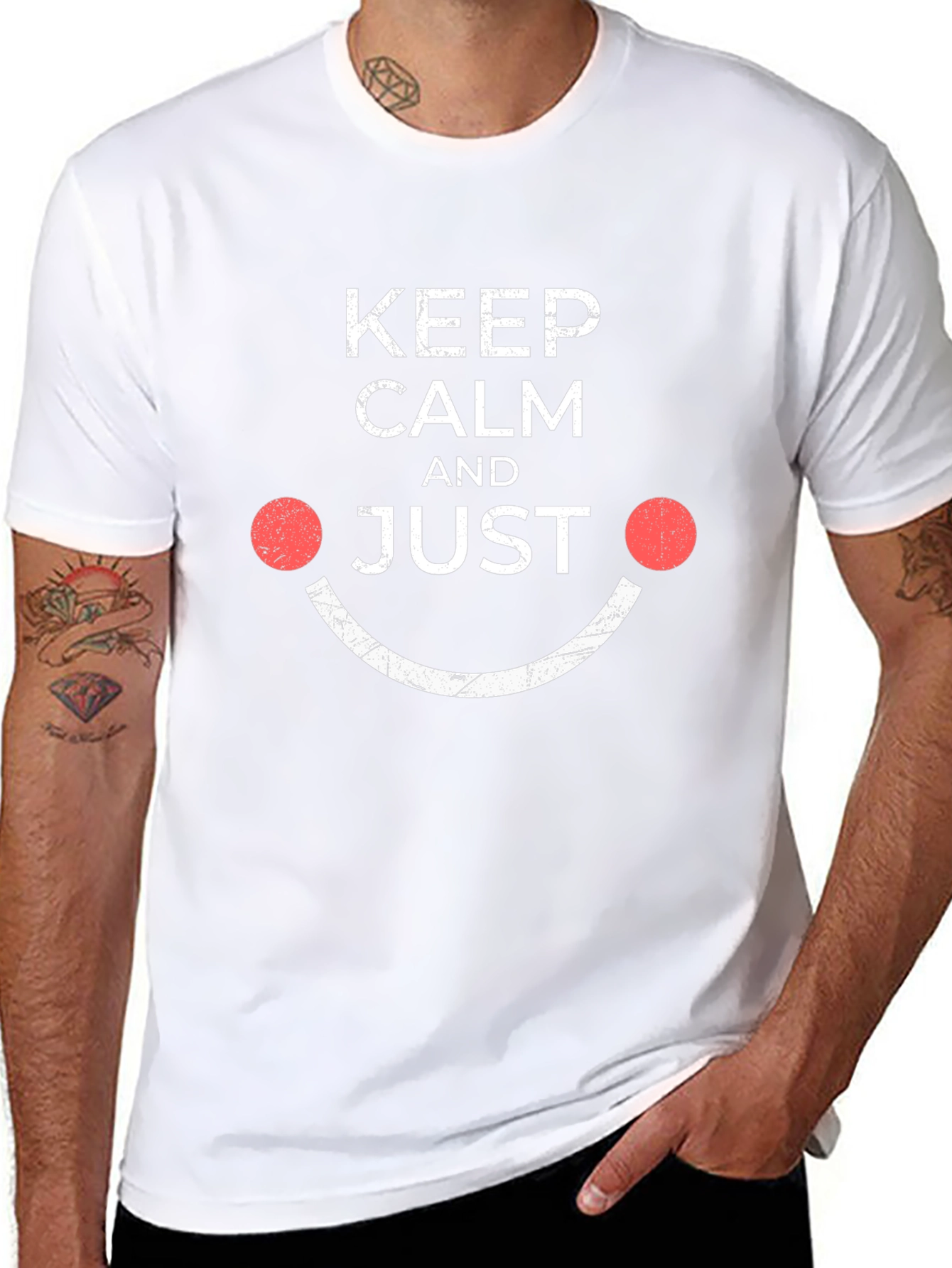 Keep Calm Graphic T-Shirt