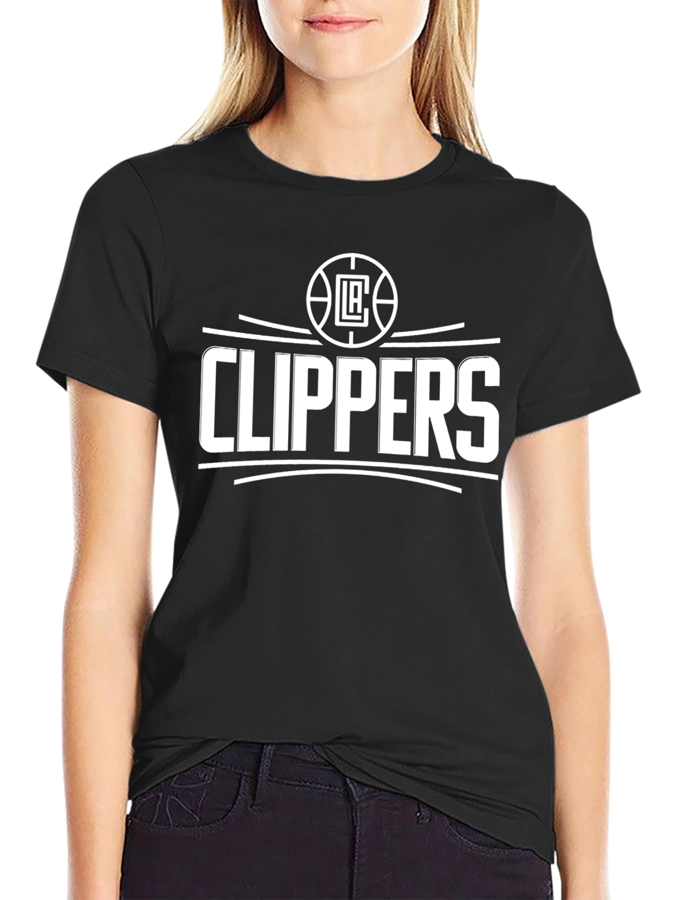 Mens Black Clippers T-Shirt