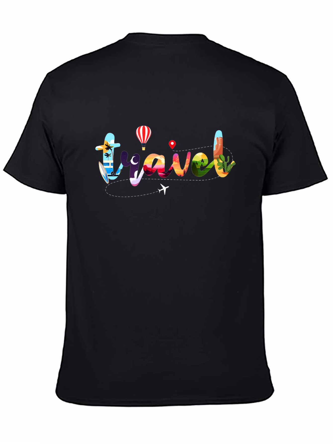 Travel Graphic Tee - Adventure Awaits!