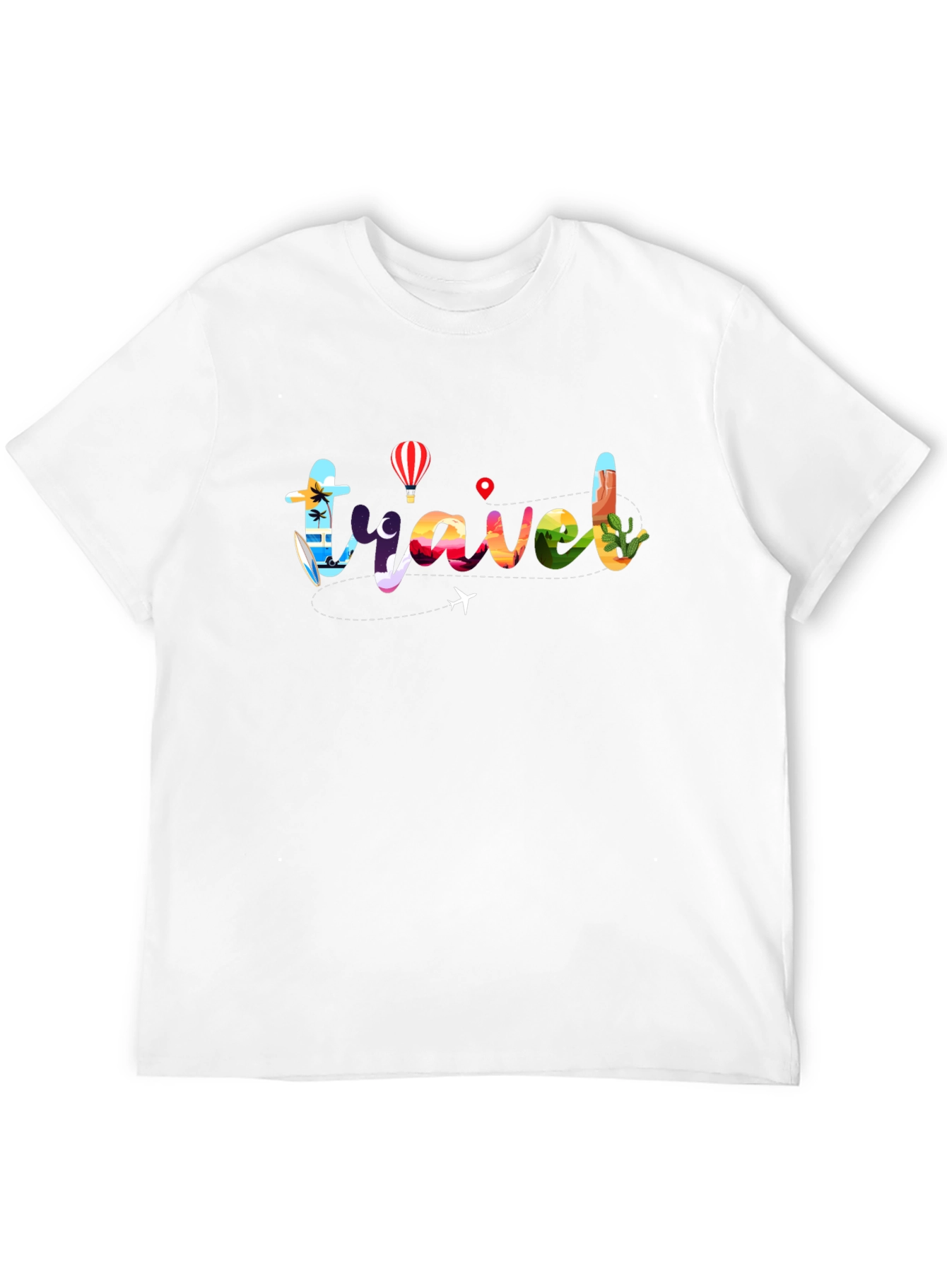 Travel Graphic Tee - Adventure Awaits!