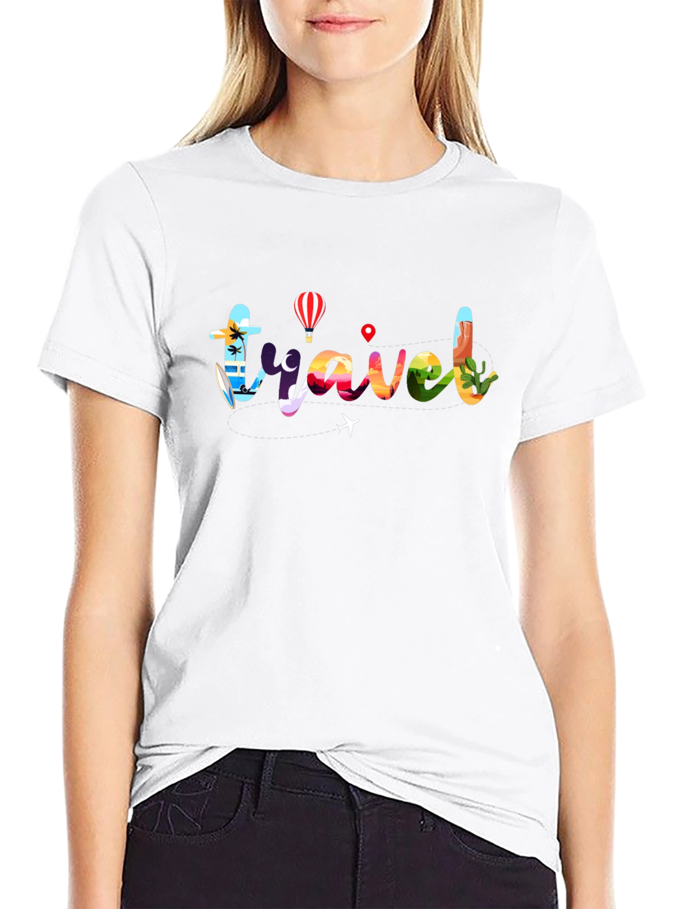 Travel Graphic Tee - Adventure Awaits!