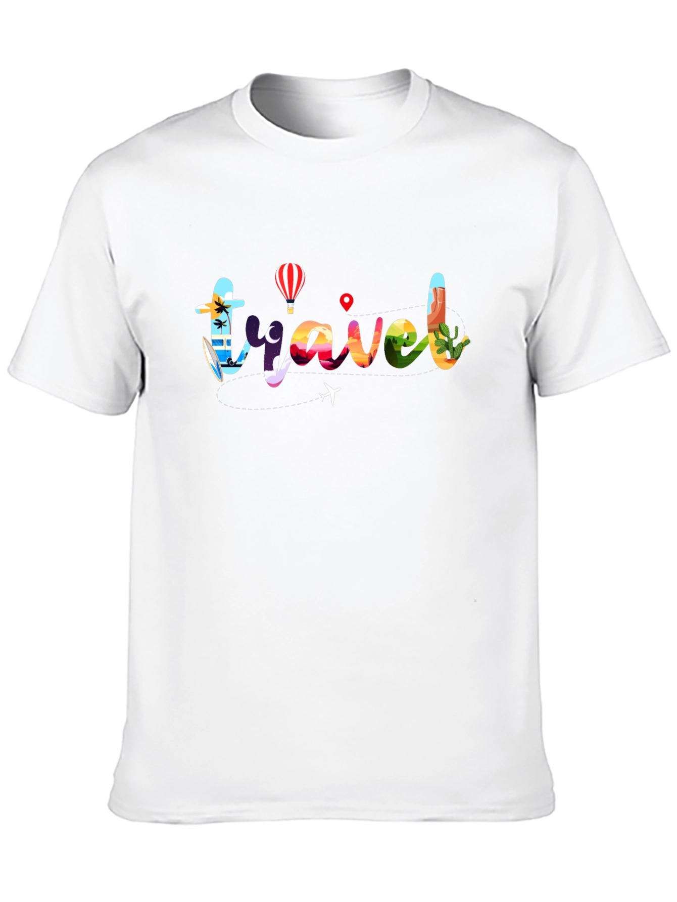 Travel Graphic Tee - Adventure Awaits!