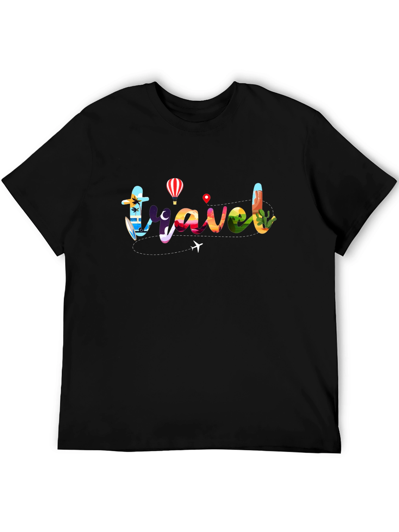 Travel Graphic Tee - Adventure Awaits!