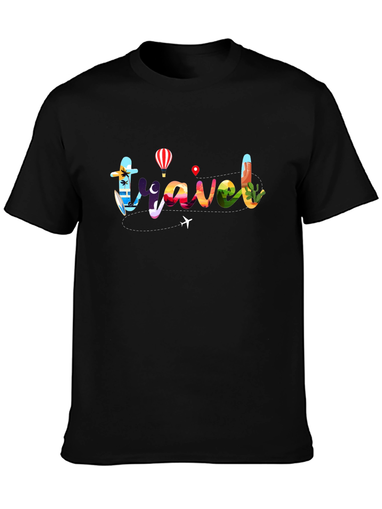 Travel Graphic Tee - Adventure Awaits!