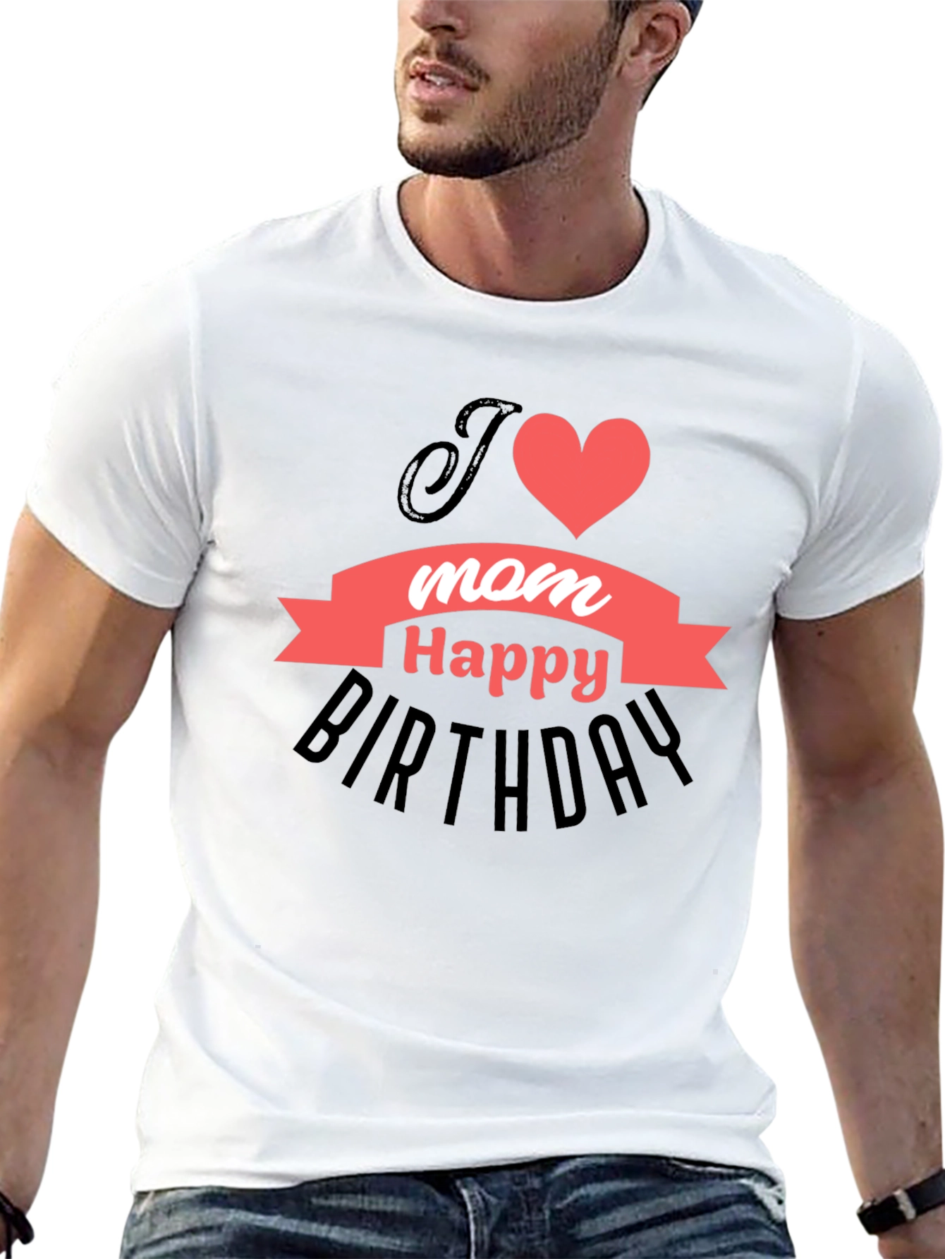 I Heart Mom Happy Birthday T-Shirt