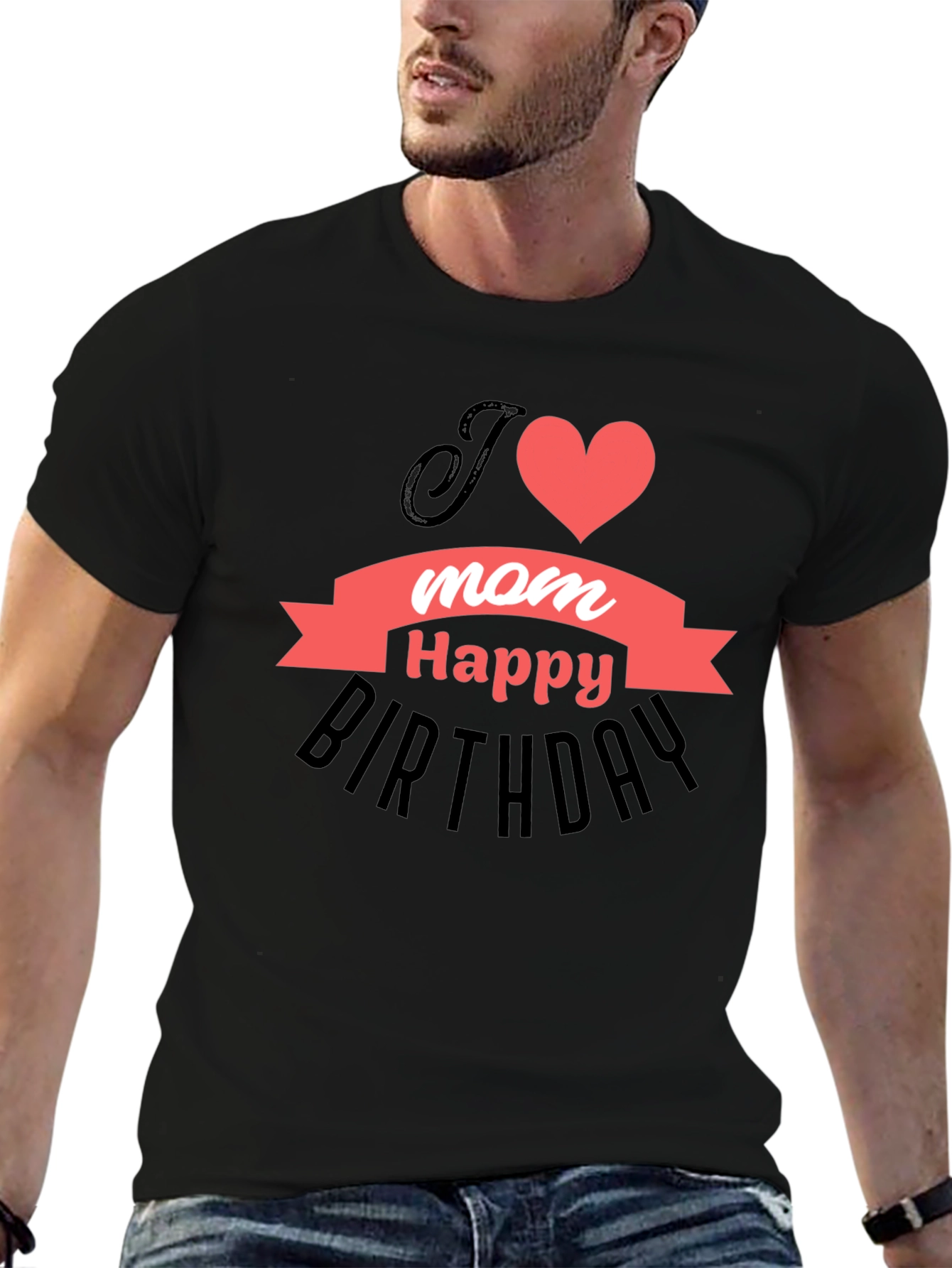 I Heart Mom Happy Birthday T-Shirt