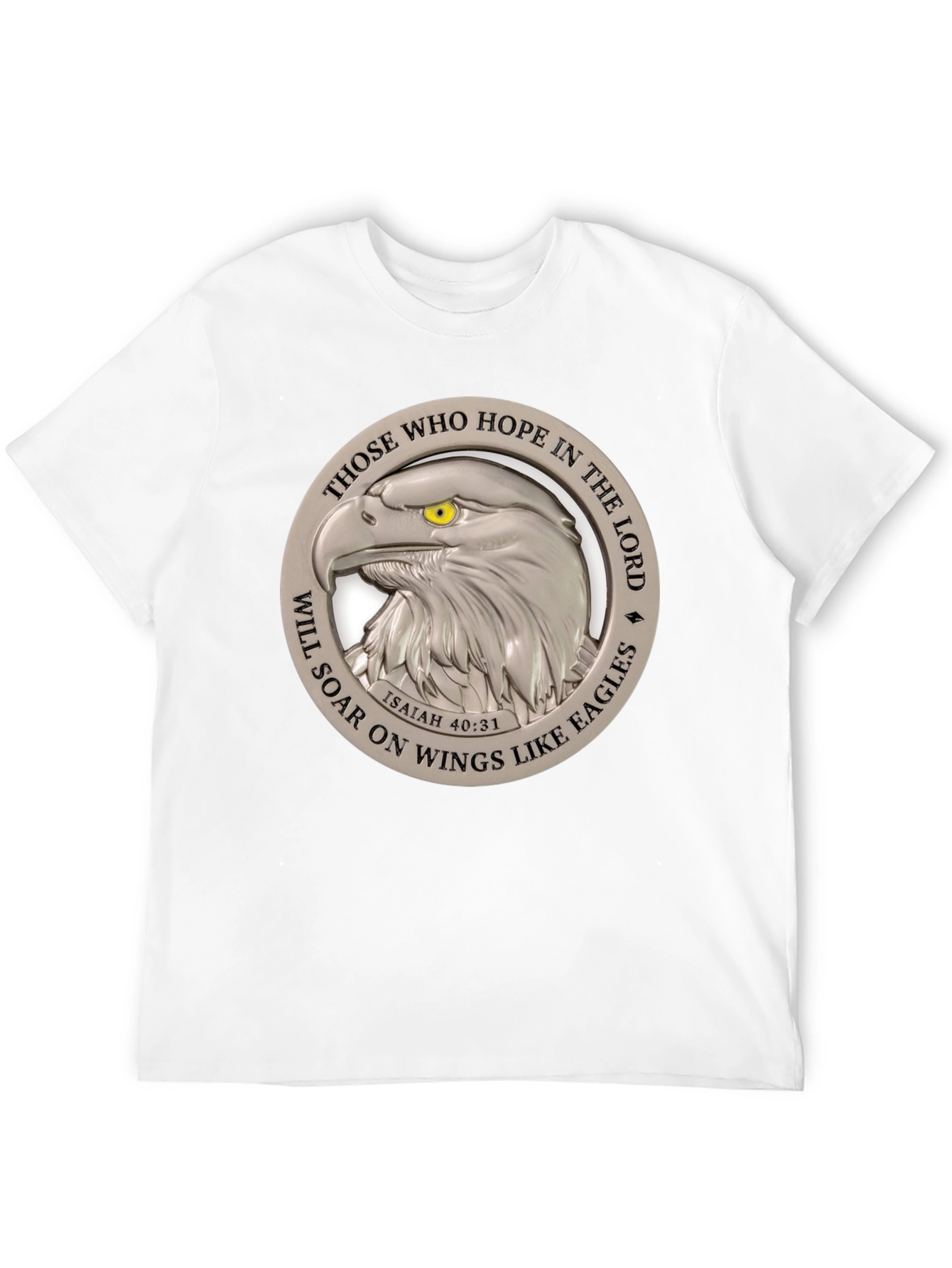 Eagle Wings T-Shirt: Isaiah 40:31 Hope